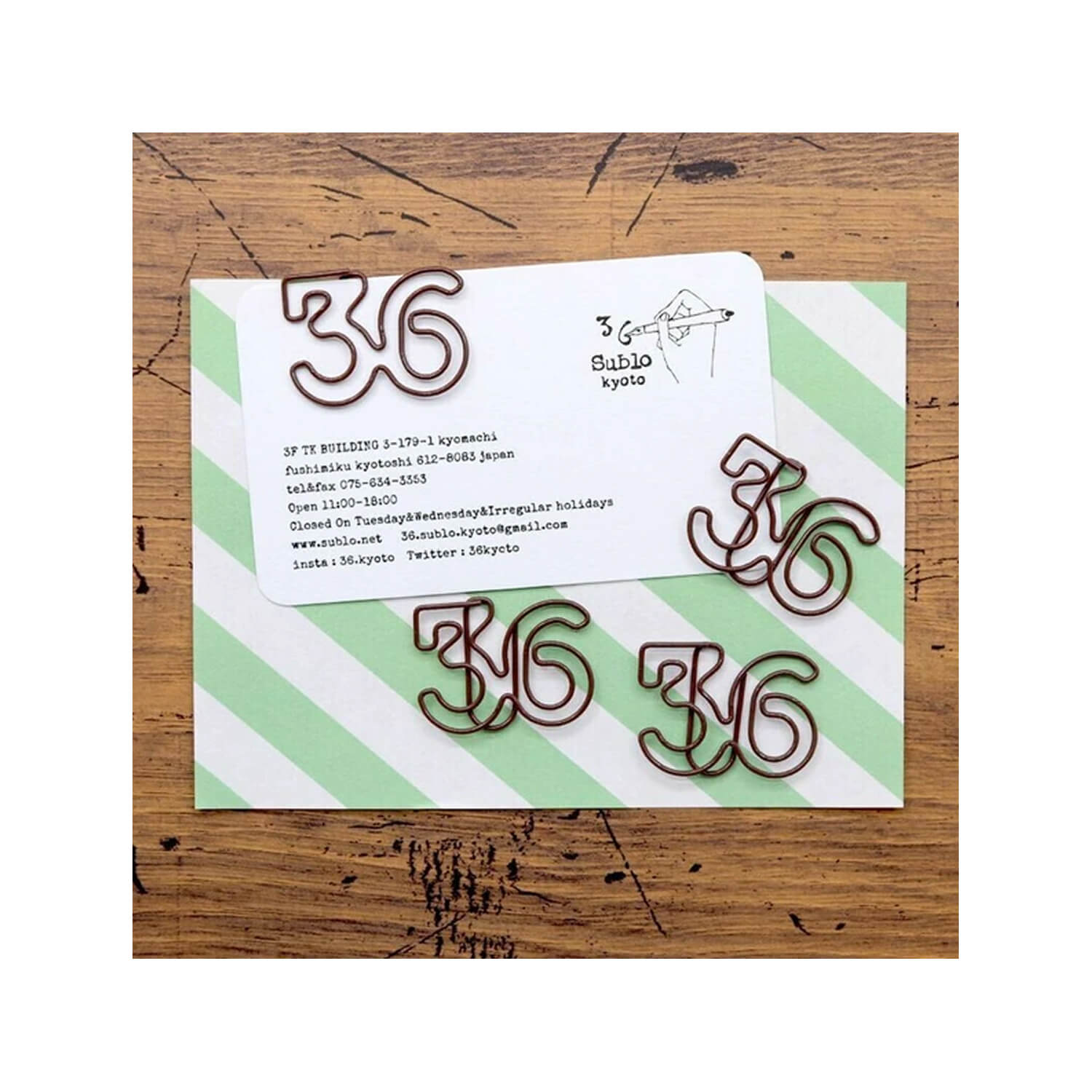 36 Sublo Gem Clips – 36 Font Design