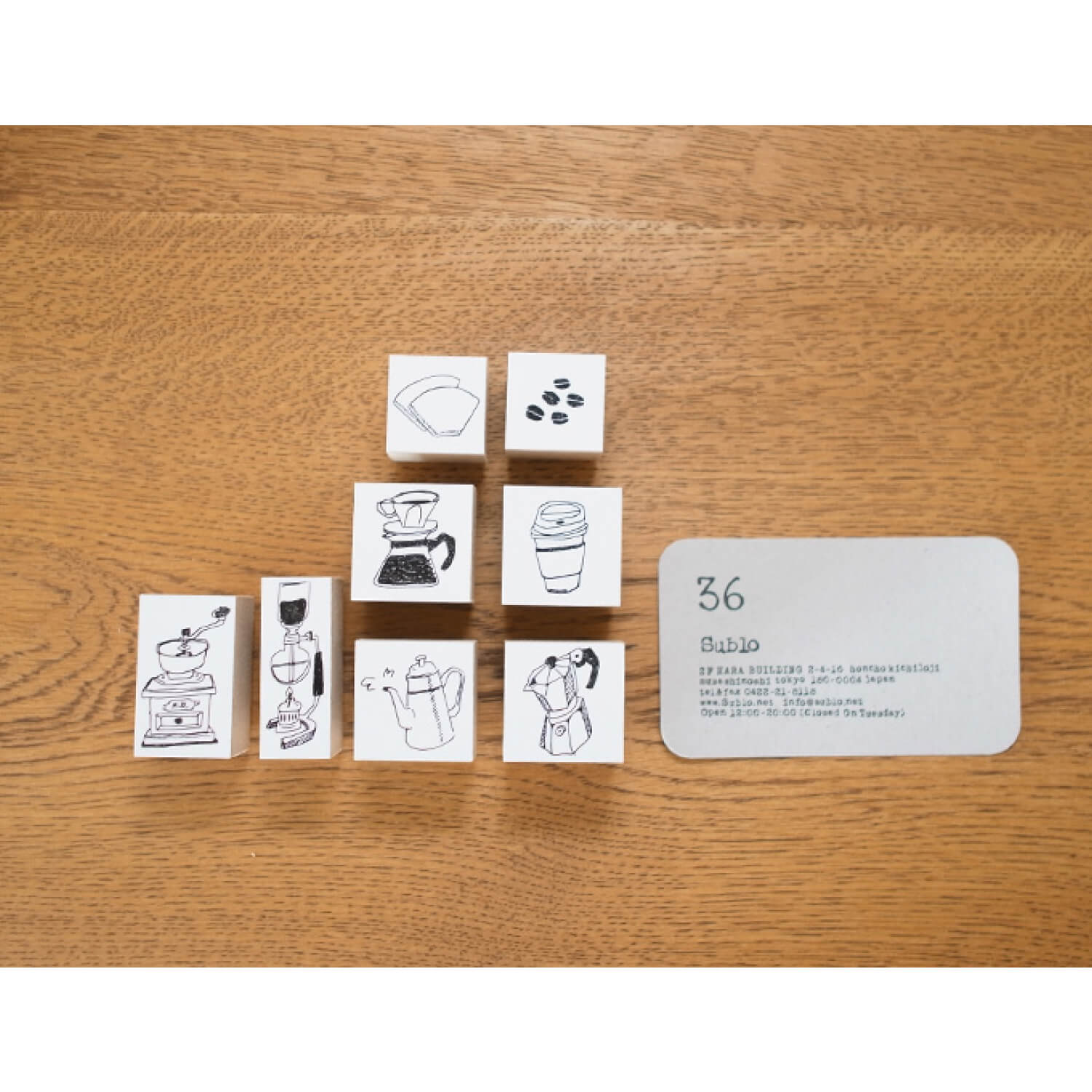 36 Sublo Original Rubber Stamp – Dripper