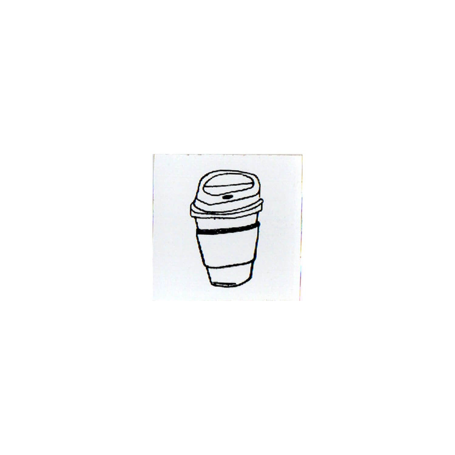 36 Sublo Original Rubber Stamp – Coffee Cup