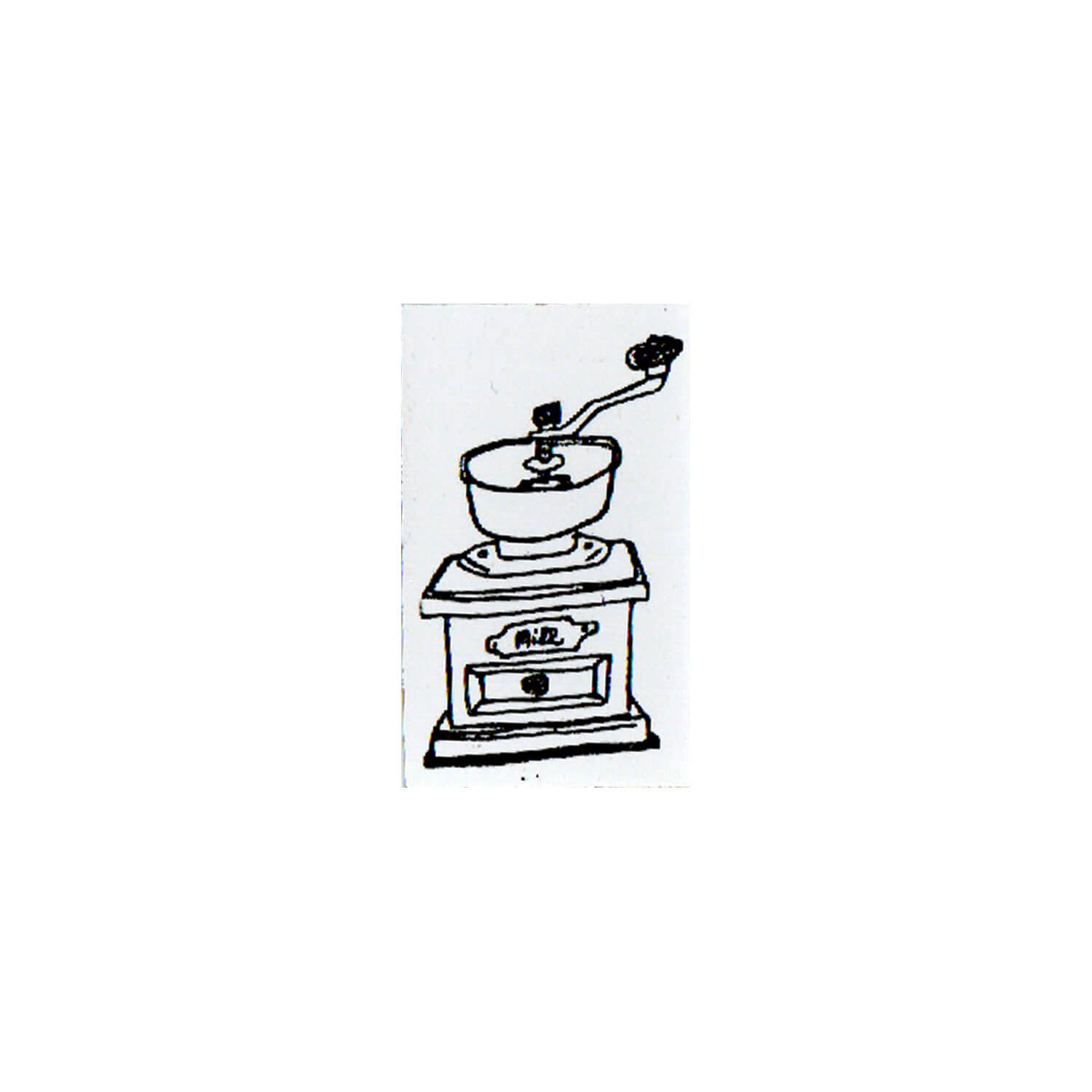 36 Sublo Original Rubber Stamp – Coffee Grinder