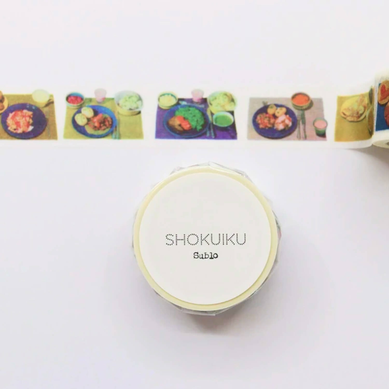 36 Sublo Washi Tape – Food