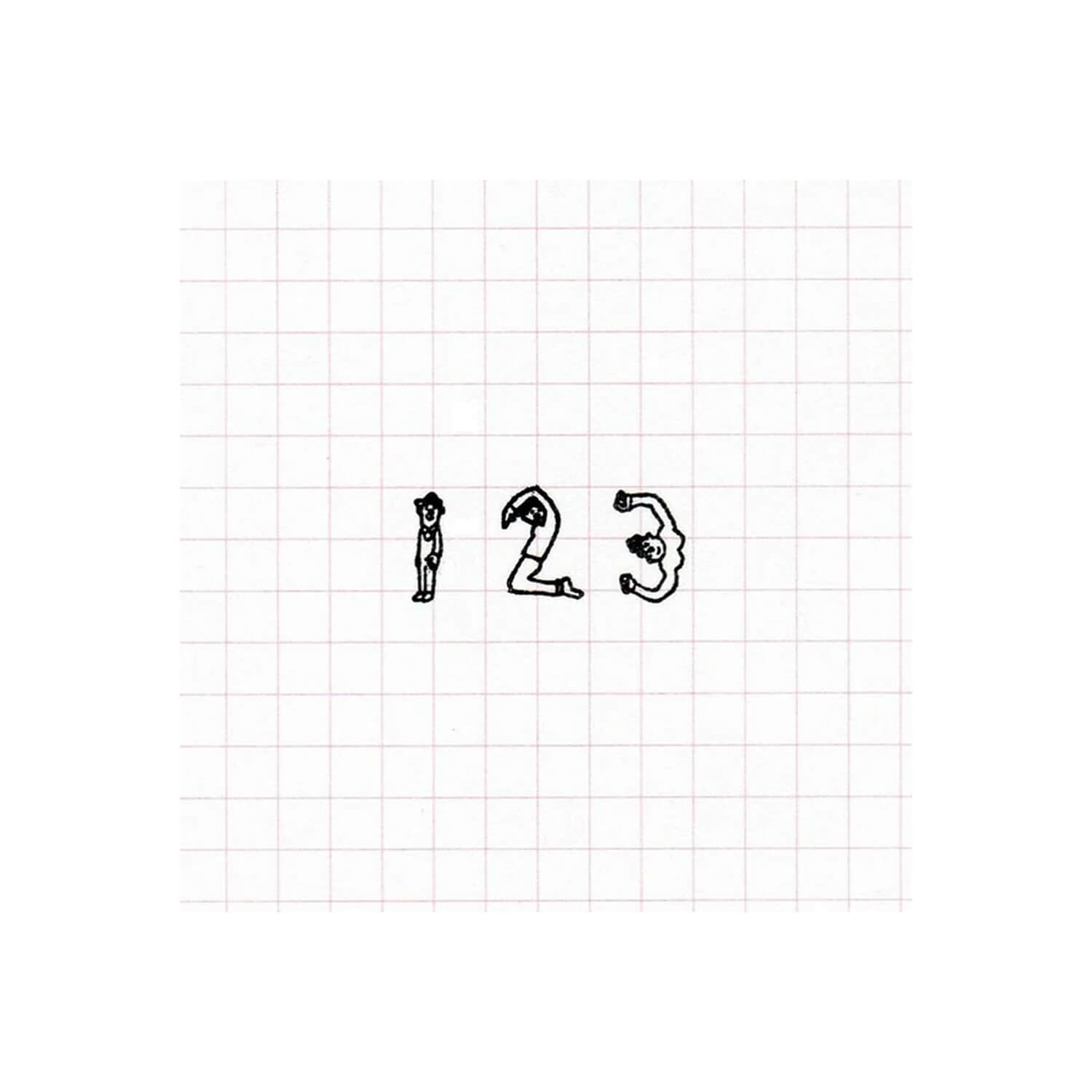 36 Sublo × Shiho Hoshino Number Stamp Set