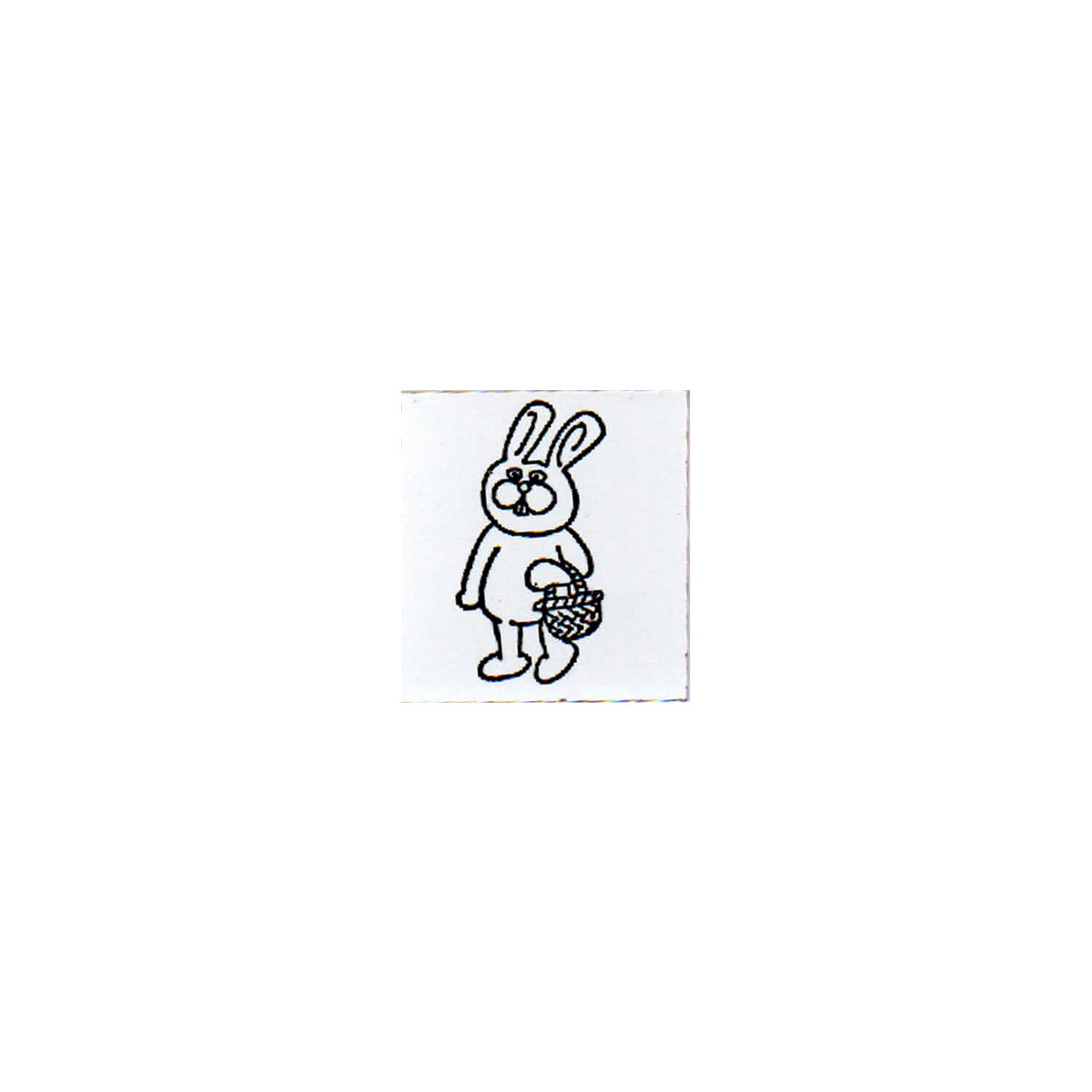 36 Sublo x Shiho Hoshino Rubber Stamp – Worker in Bunny Suit