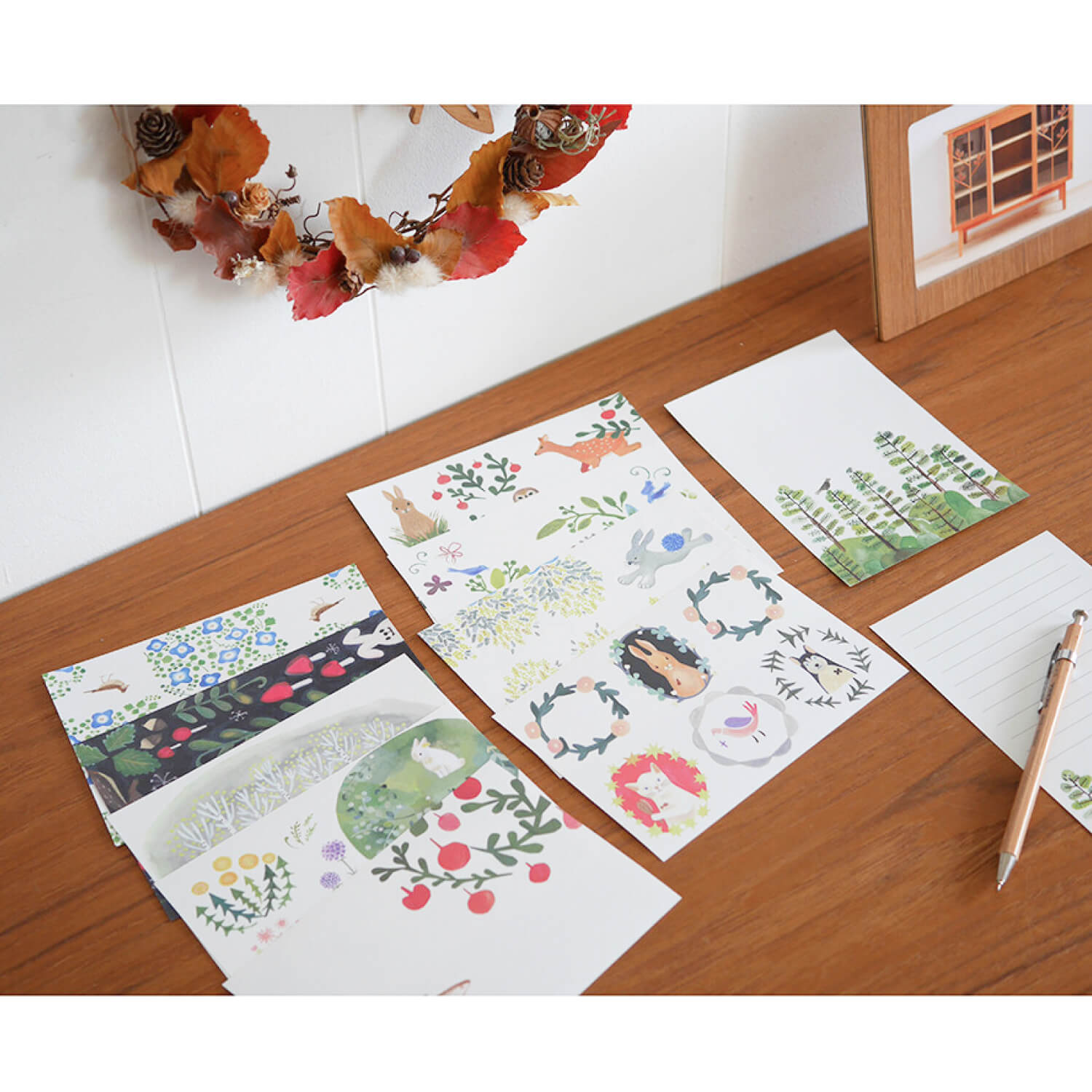 4 Legs Letter Paper Set (40 Sheets)