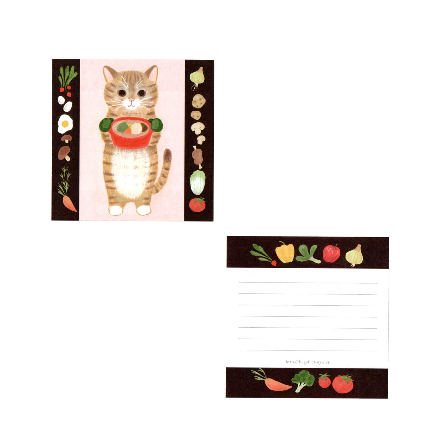 4 Legs Memo Paper (96 Sheets)