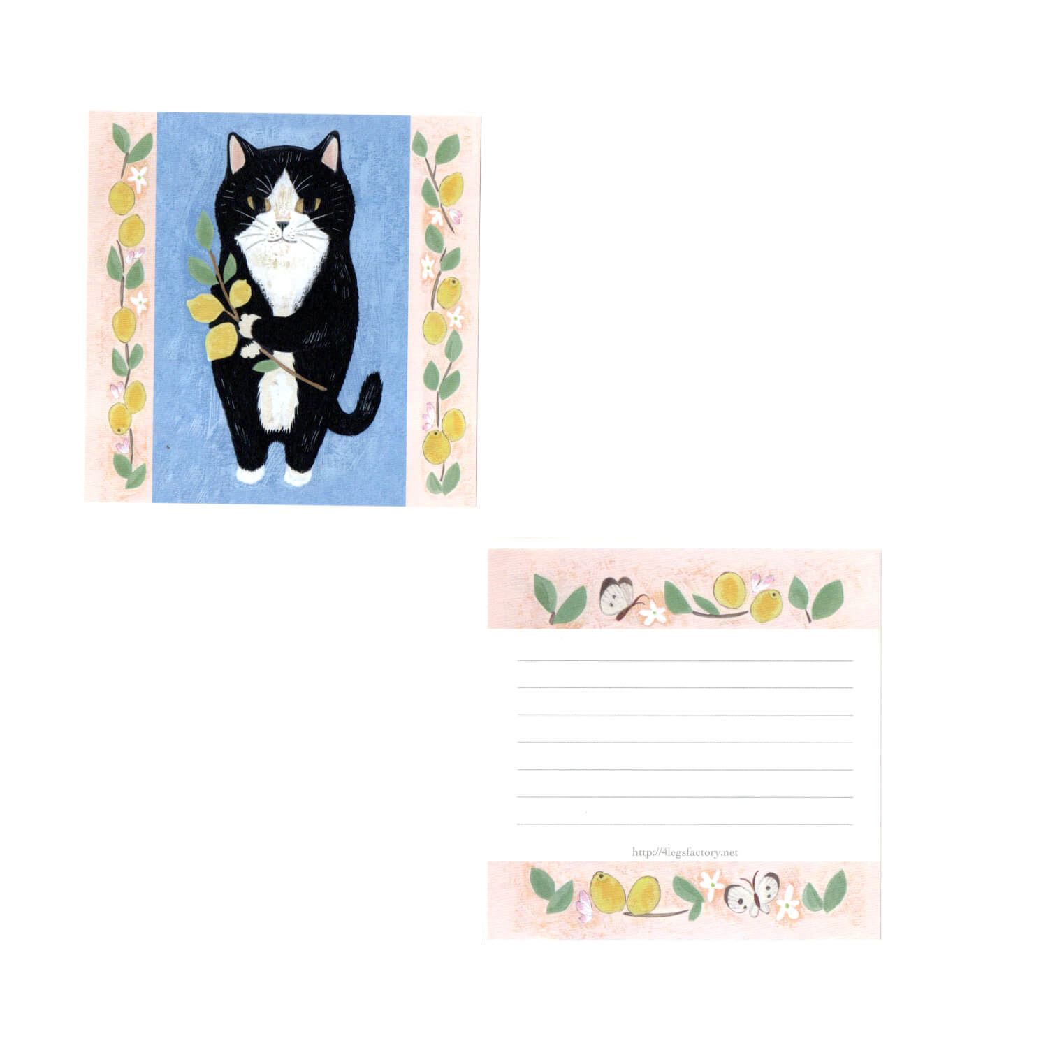 4 Legs Memo Paper (96 Sheets)