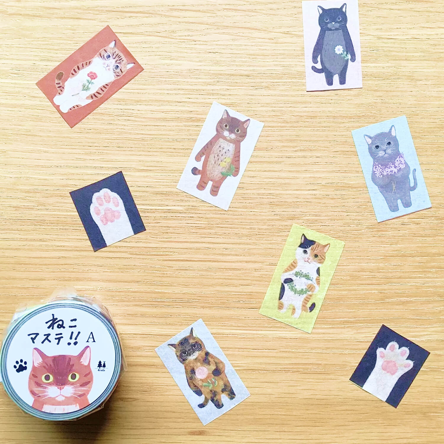 4 legs Masking Tape – Cat Series A