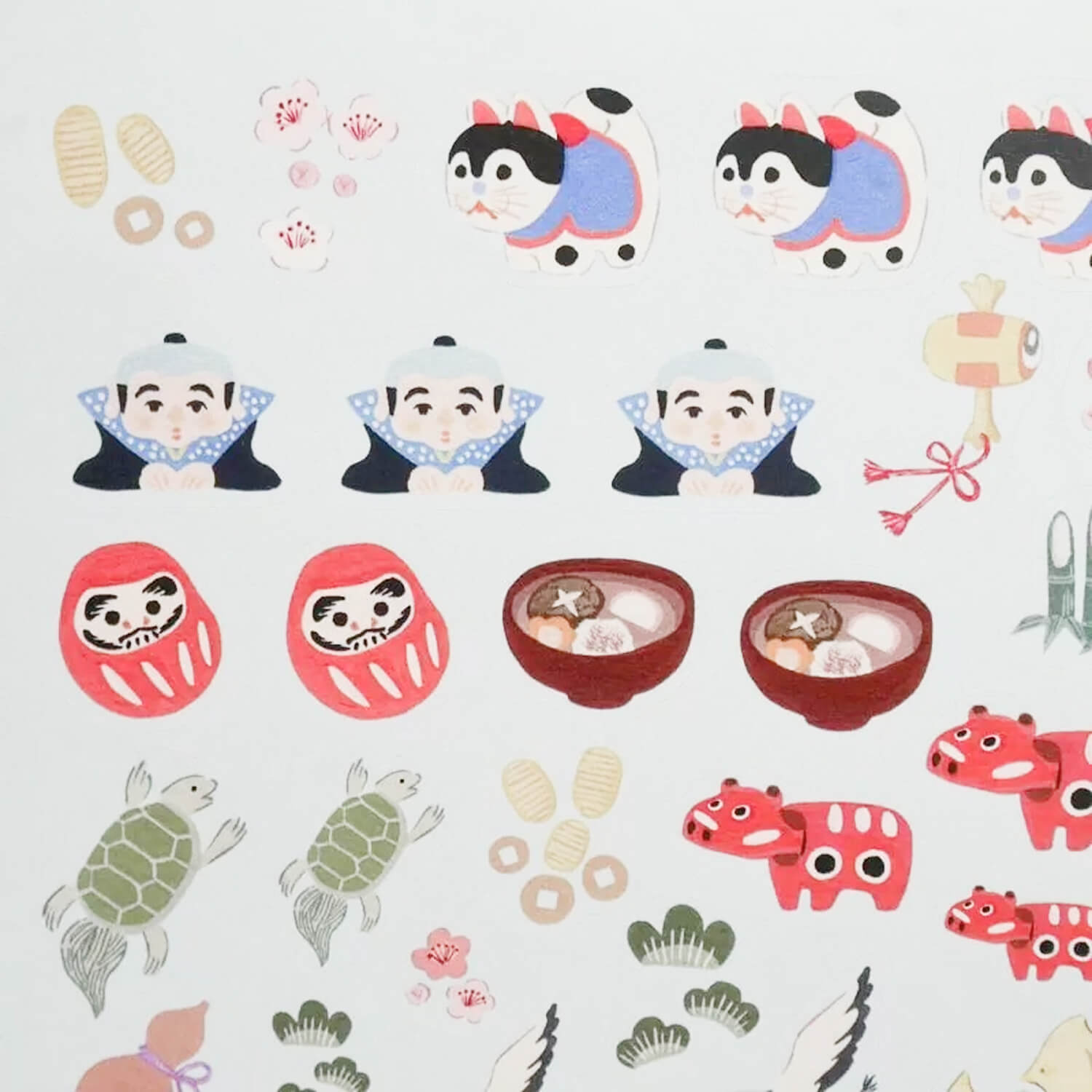 4 legs Sticker Sheet - lucky charms