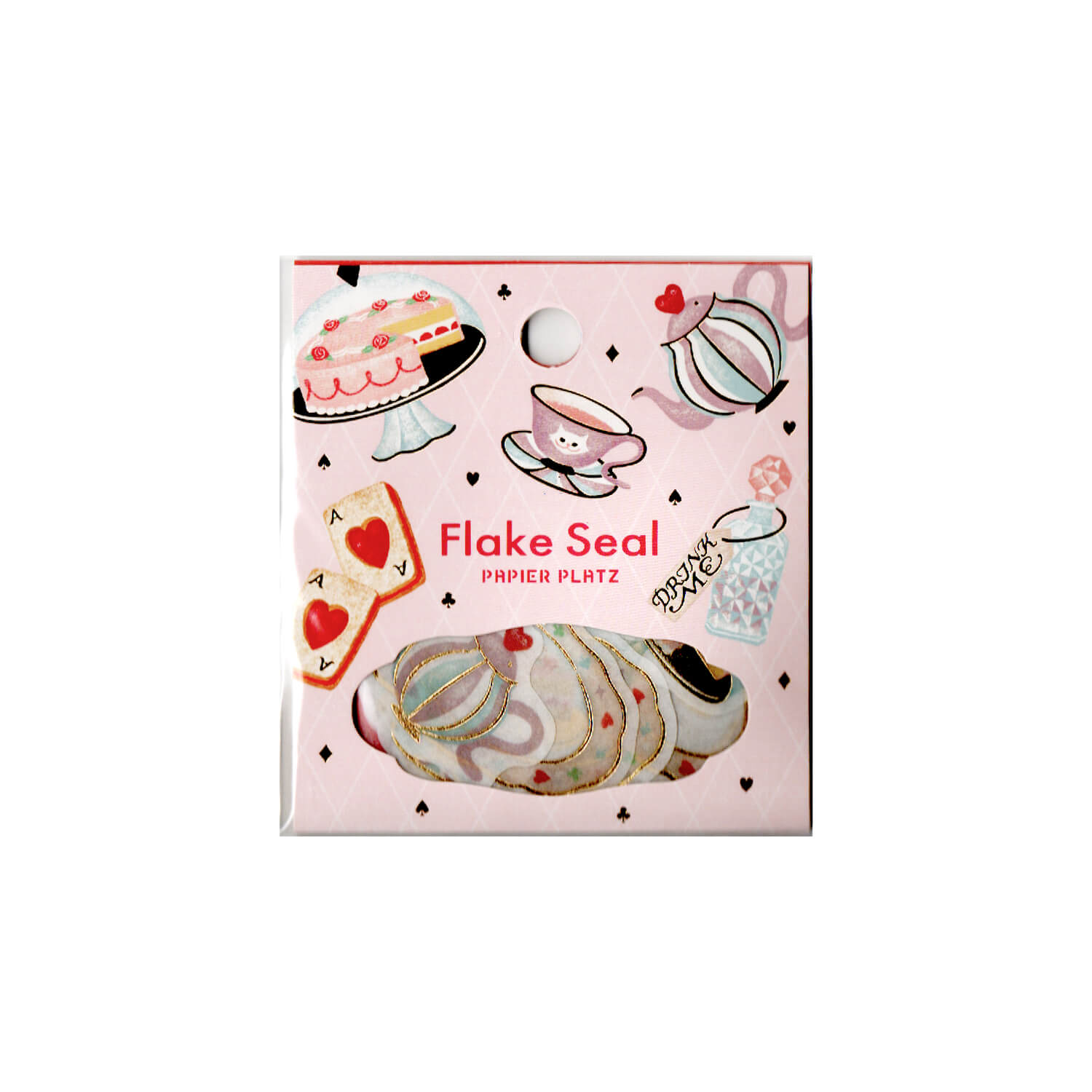 À La Cardo Foil Flake Stickers – Ice Cream Tea Set