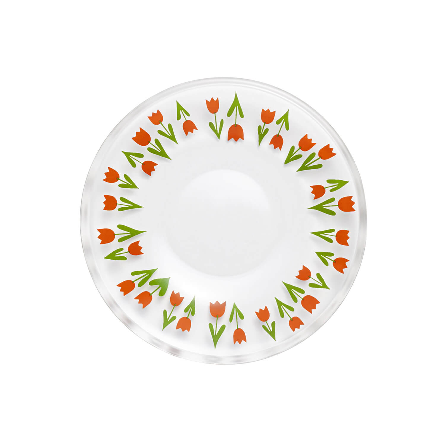 Aderia Retro Glass Plate