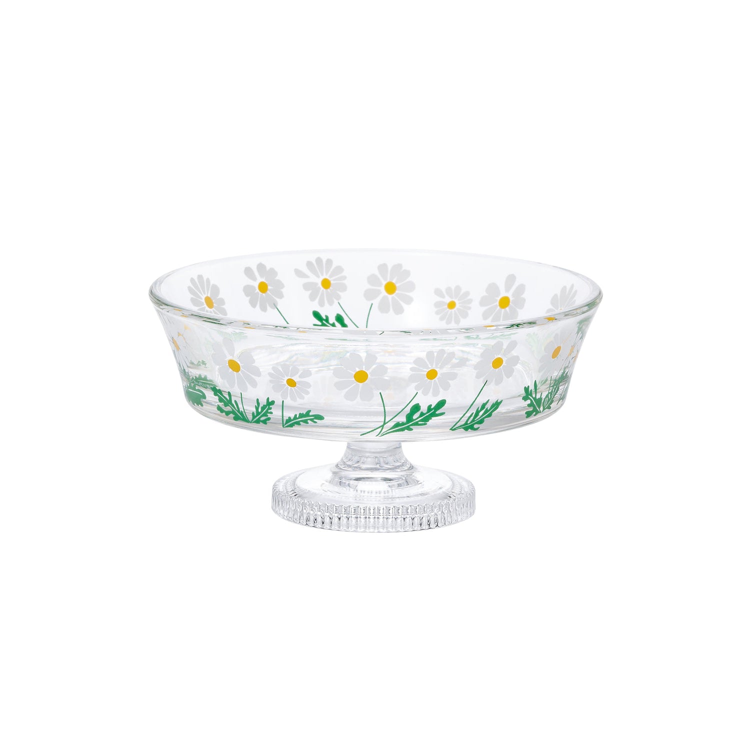Aderia Retro Shallow Bowl with Stem