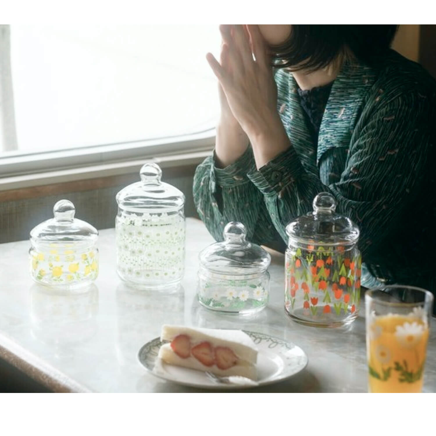 Aderia Retro Storage Jar