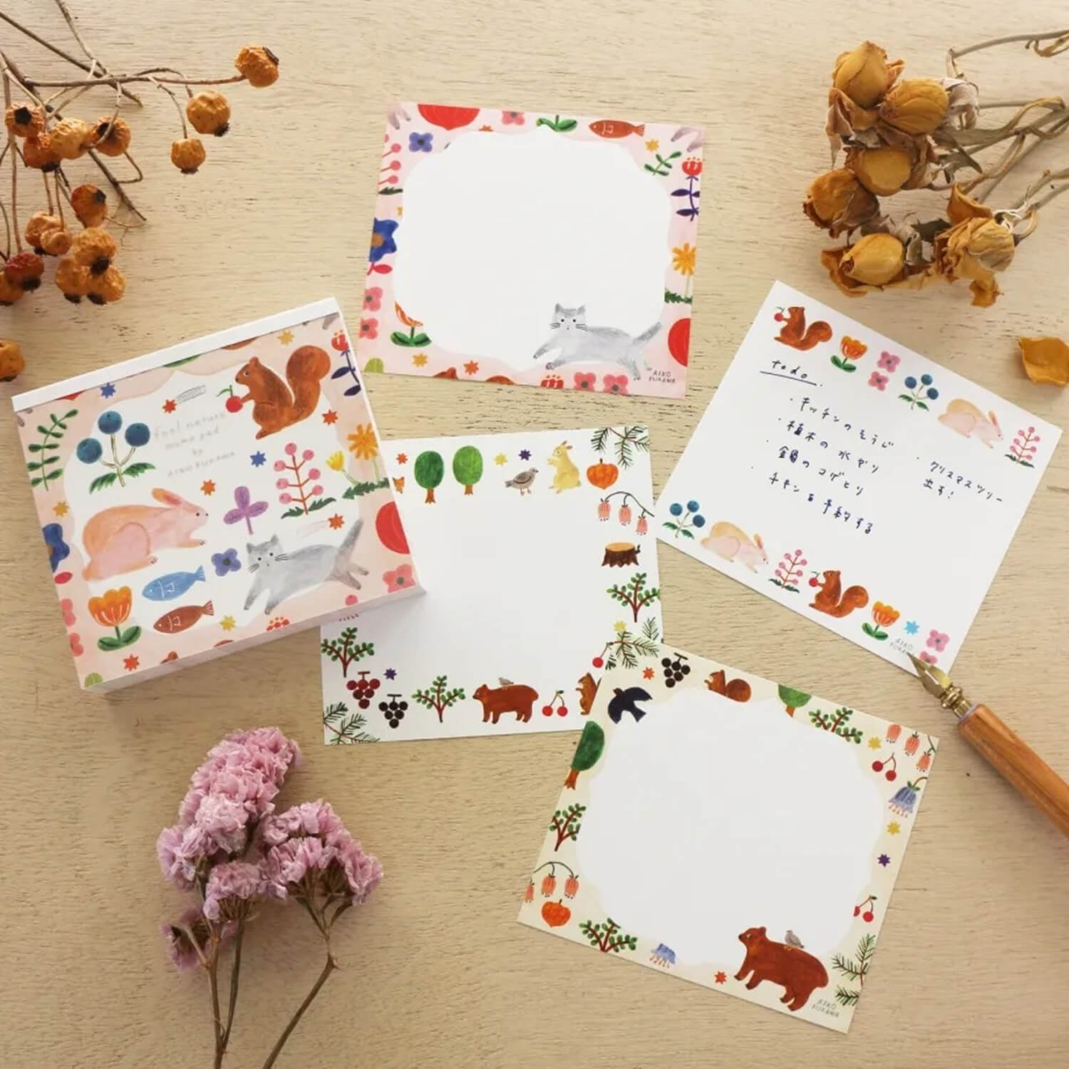 Aiko Fukawa Block Memo – Feel Nature