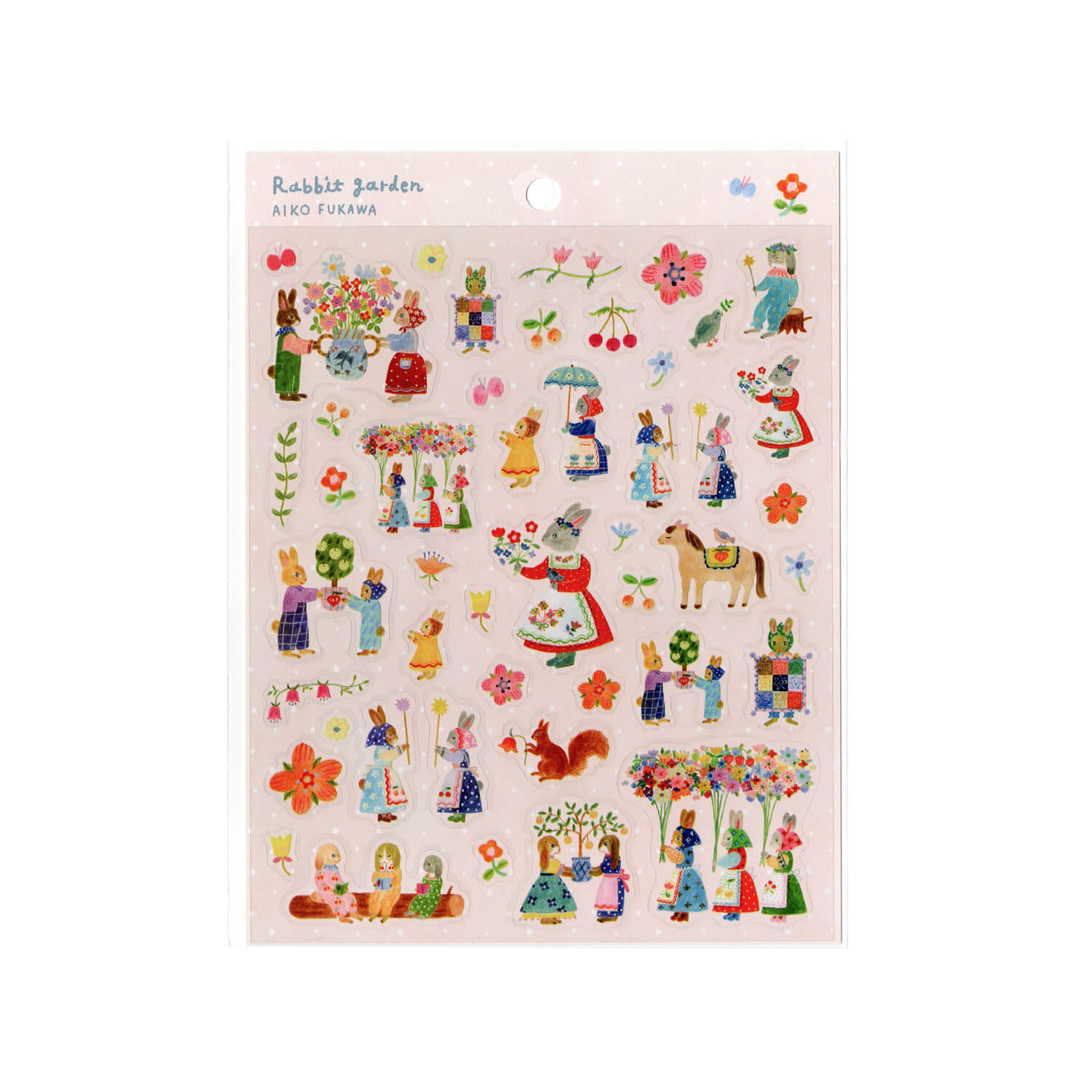 Aiko Fukawa Clear Sticker - Rabbit Garden