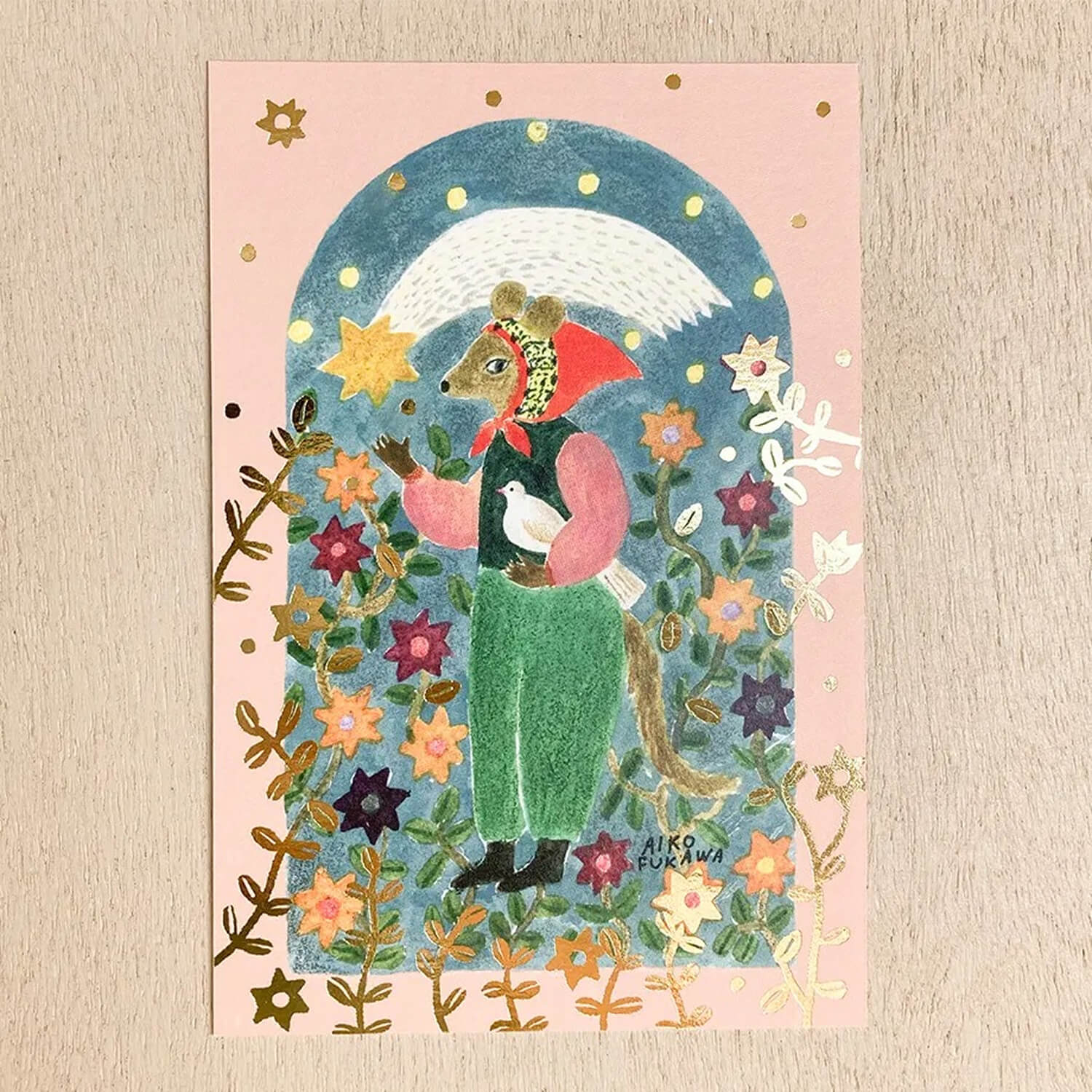 Aiko Fukawa Foil Postcard – Amulet