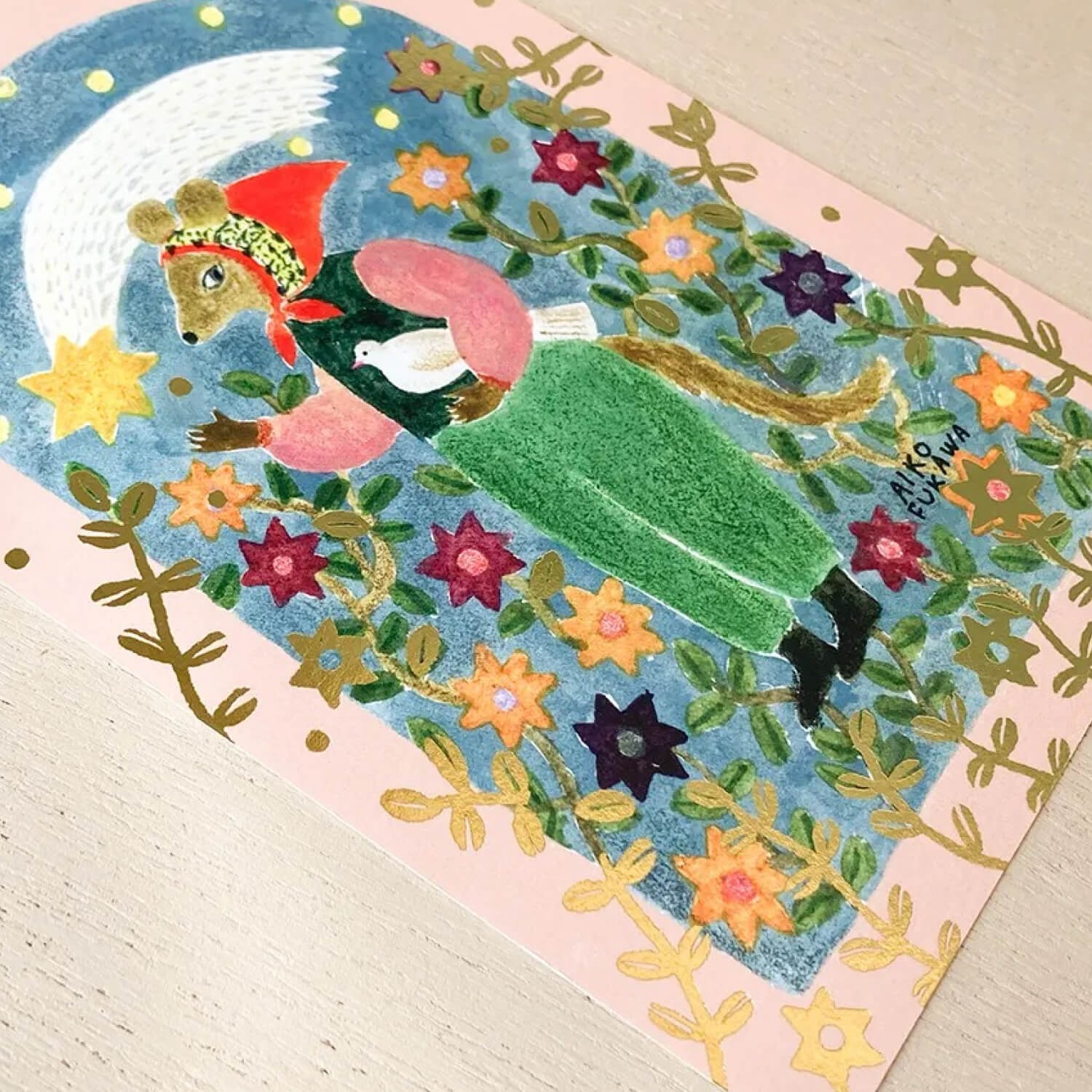 Aiko Fukawa Foil Postcard – Amulet