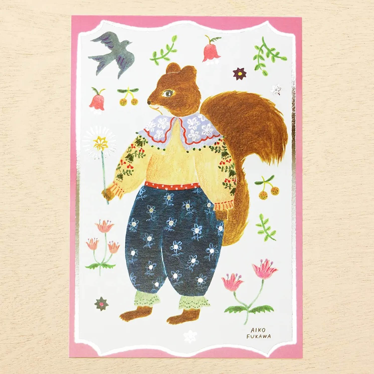 Aiko Fukawa Foil Postcard – Charm