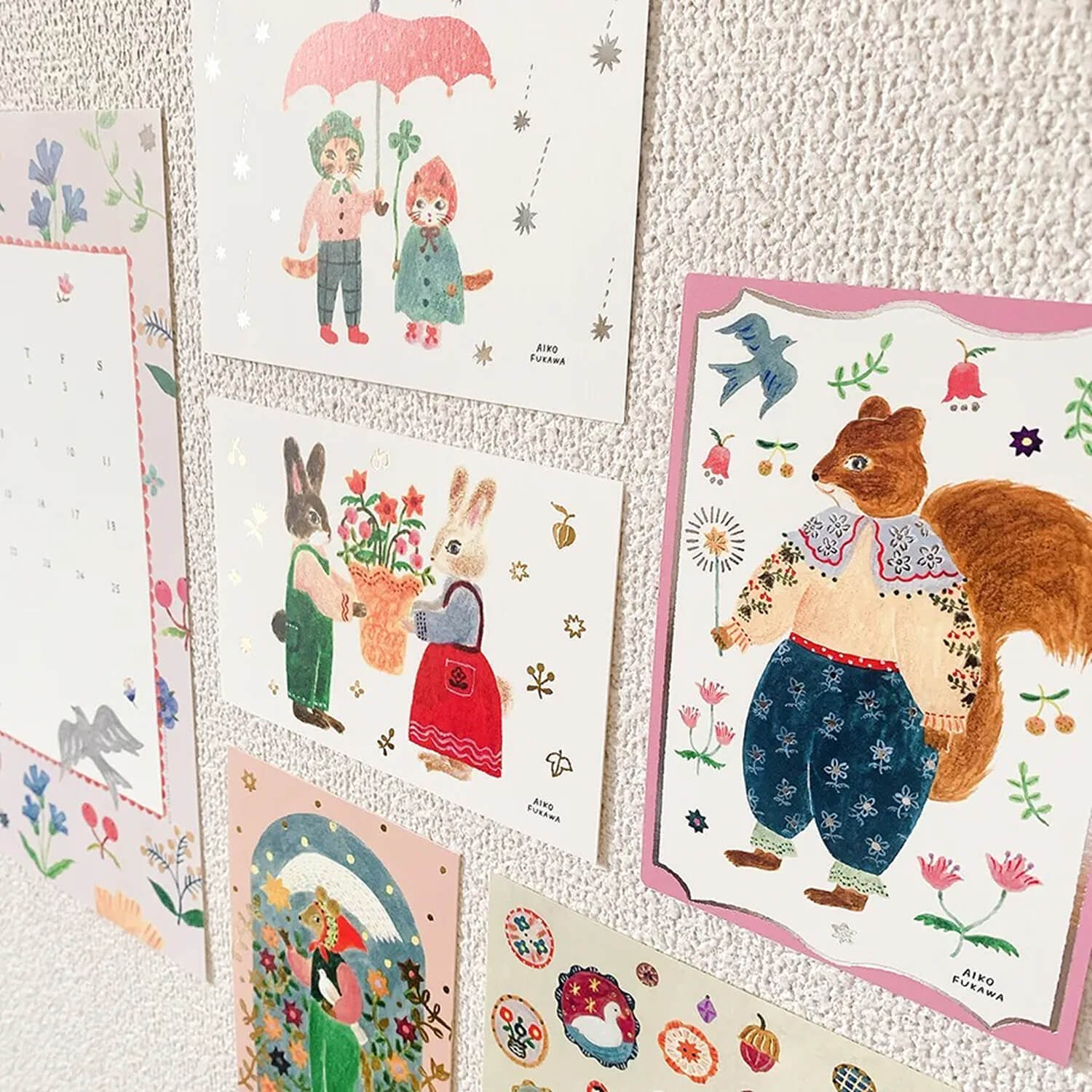 Aiko Fukawa Foil Postcard – Charm