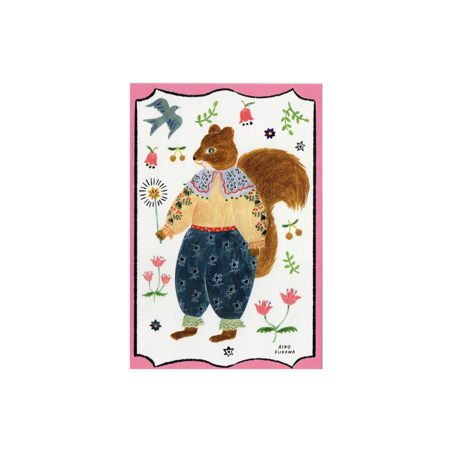 Aiko Fukawa Foil Postcard – Charm