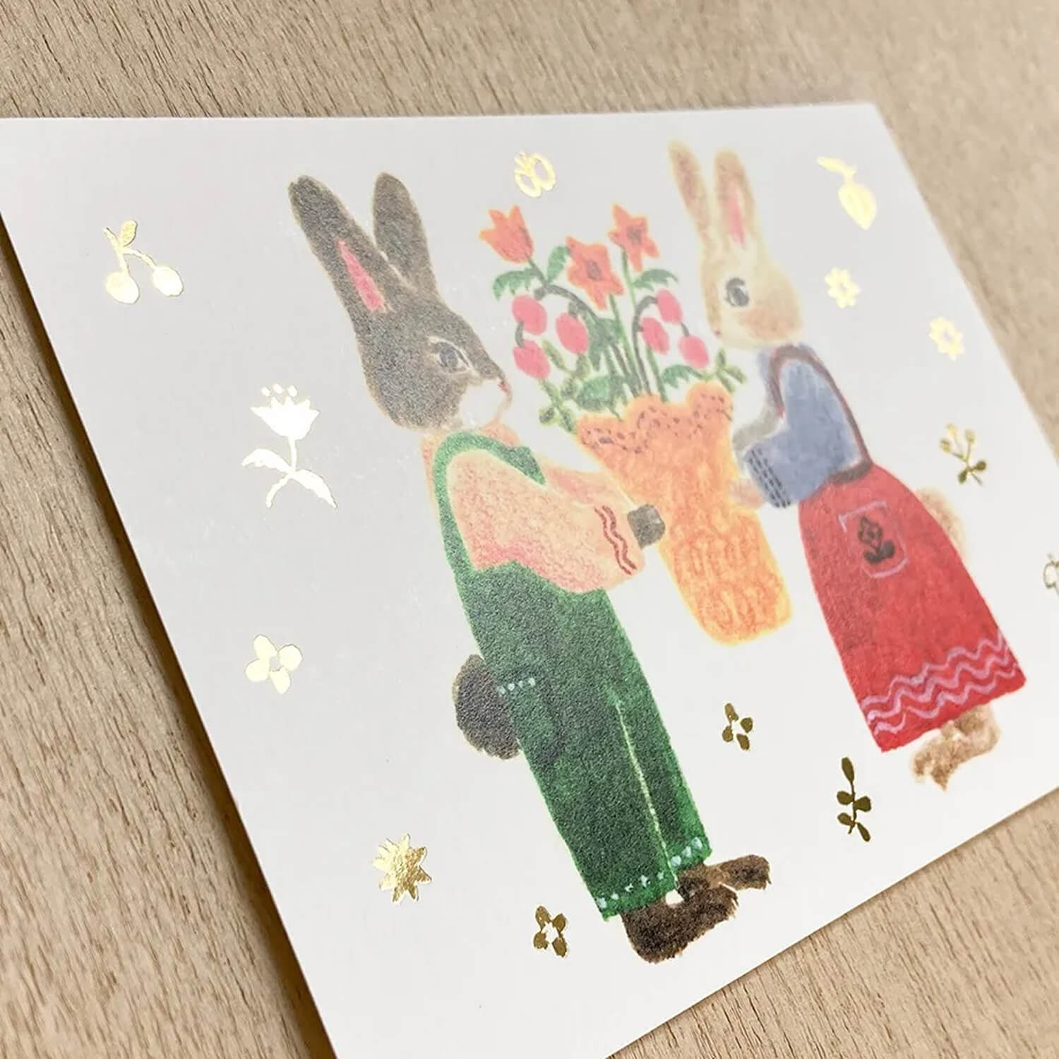 Aiko Fukawa Foil Postcard – Festival