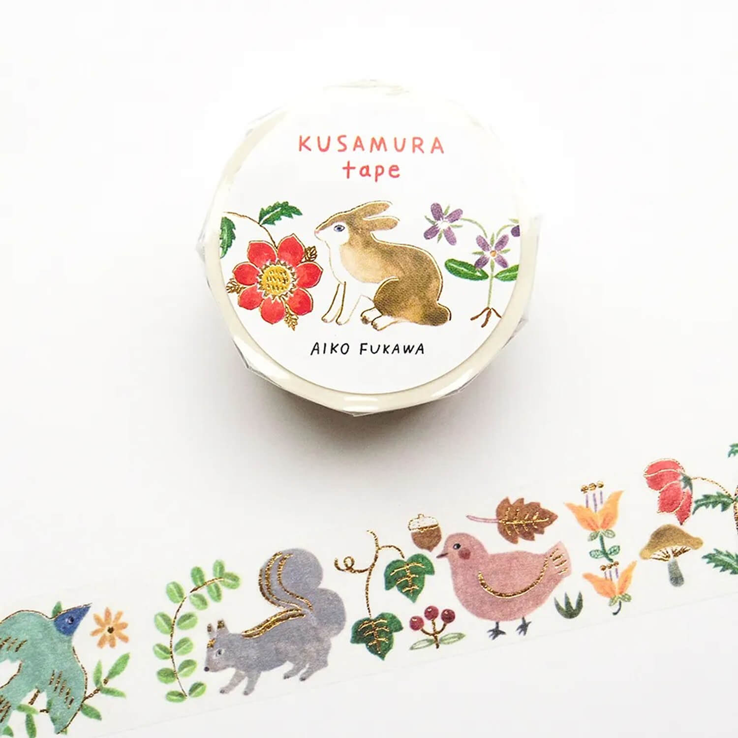 Aiko Fukawa Foil Washi Tape – Kusamura