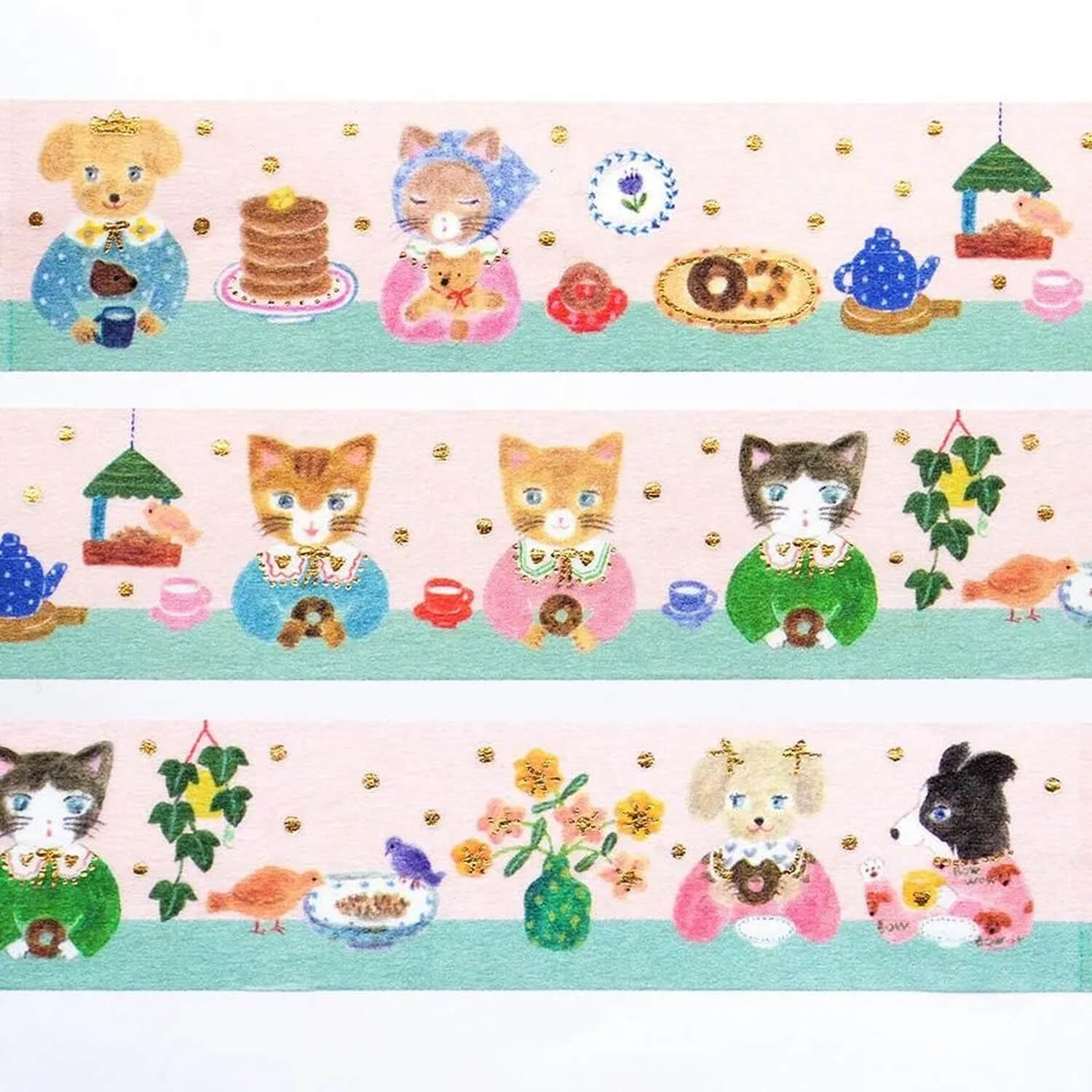 Aiko Fukawa Foil Washi Tape – Snack Time