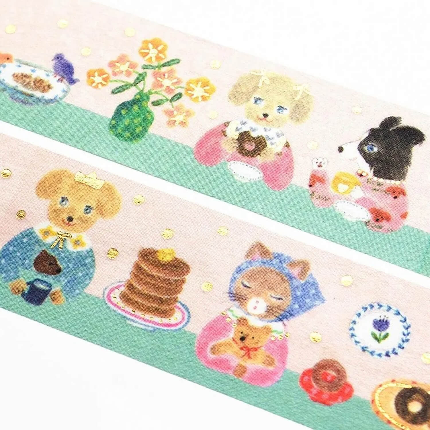 Aiko Fukawa Foil Washi Tape – Snack Time