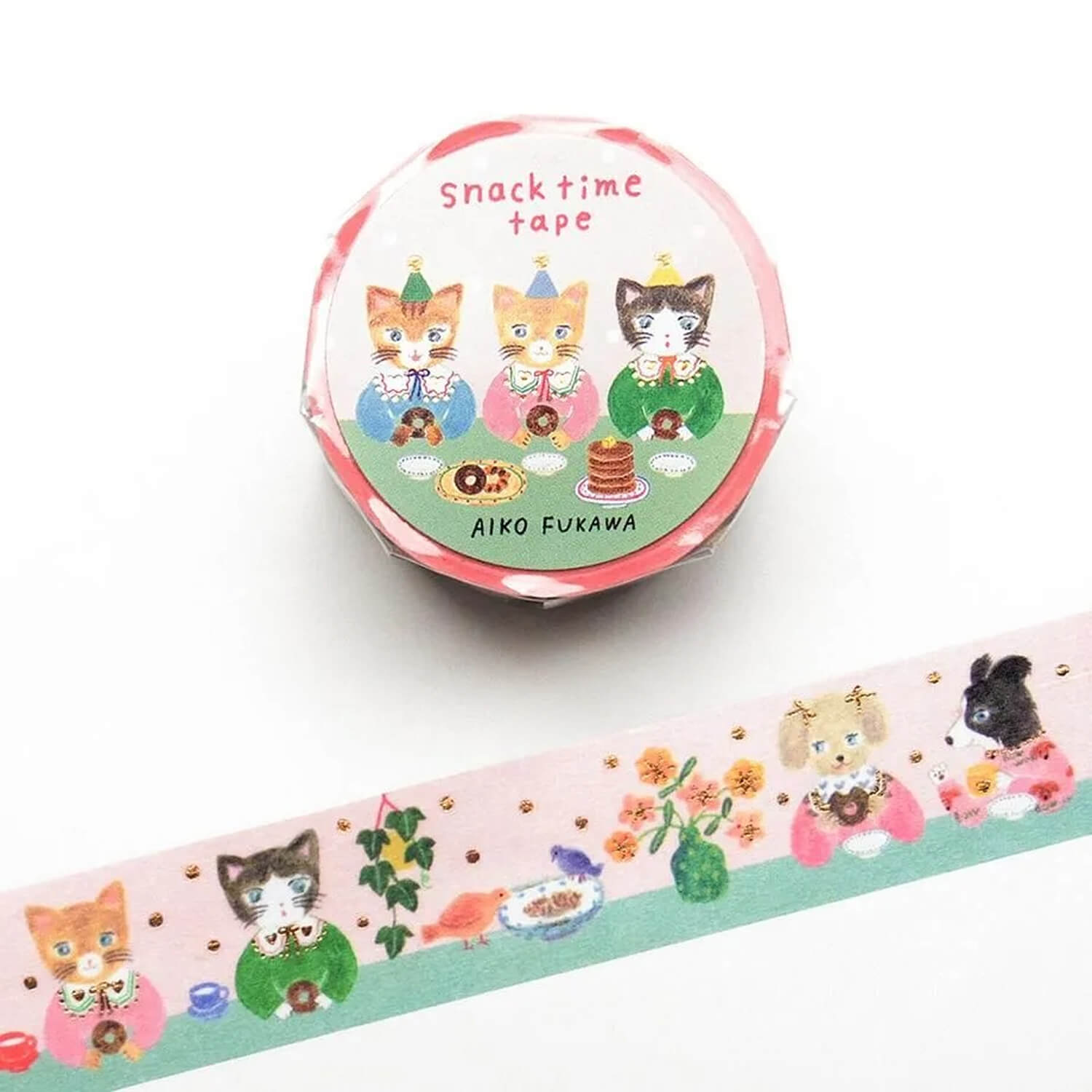 Aiko Fukawa Foil Washi Tape – Snack Time
