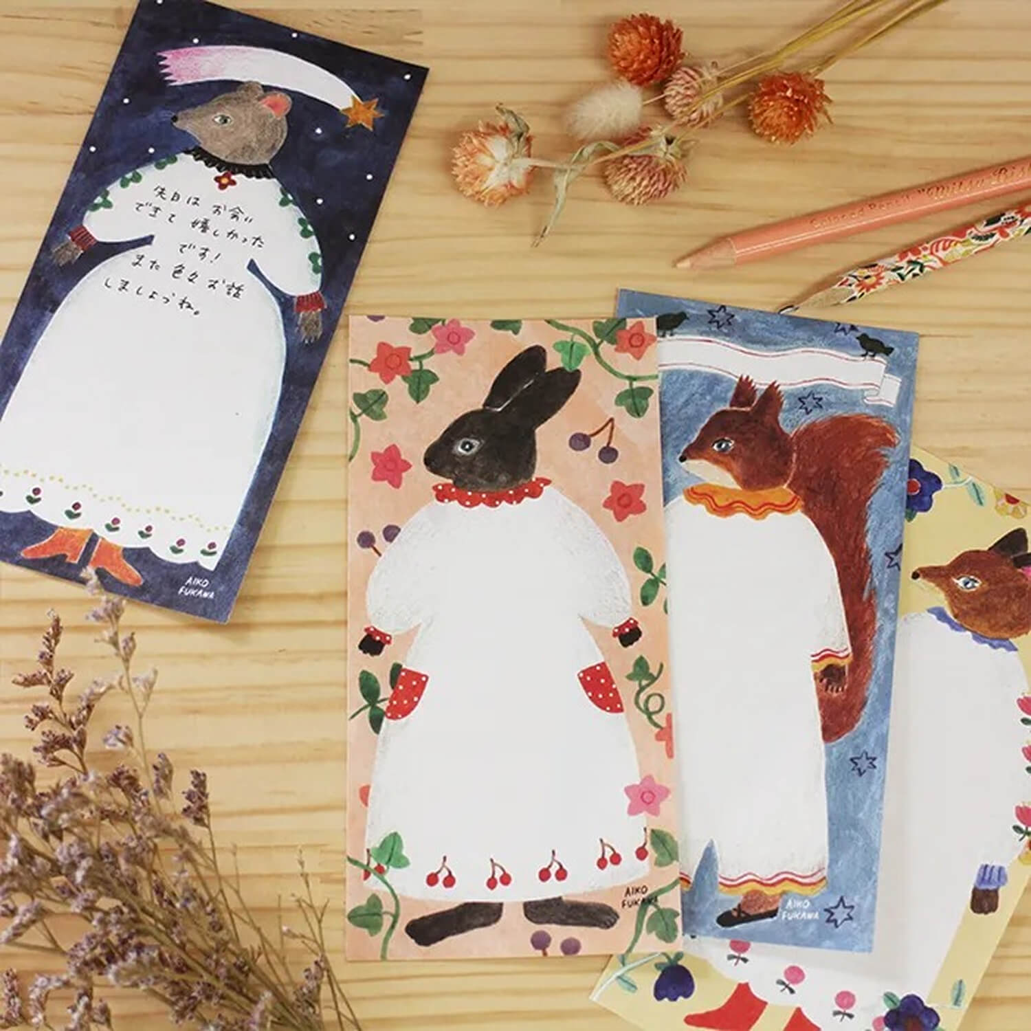 Aiko Fukawa Letter Pad - Dress