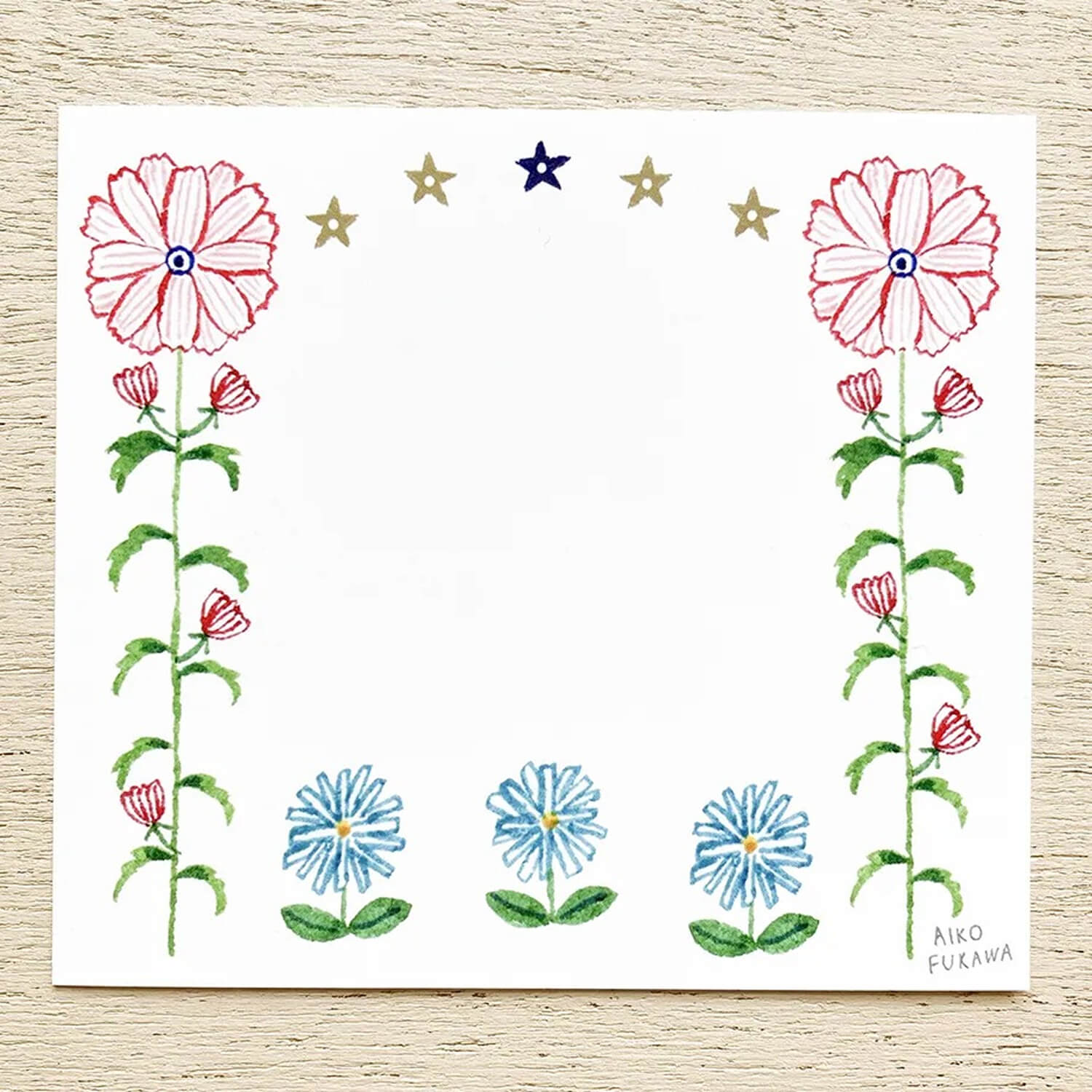 Aiko Fukawa Memo Block – Flower Gate