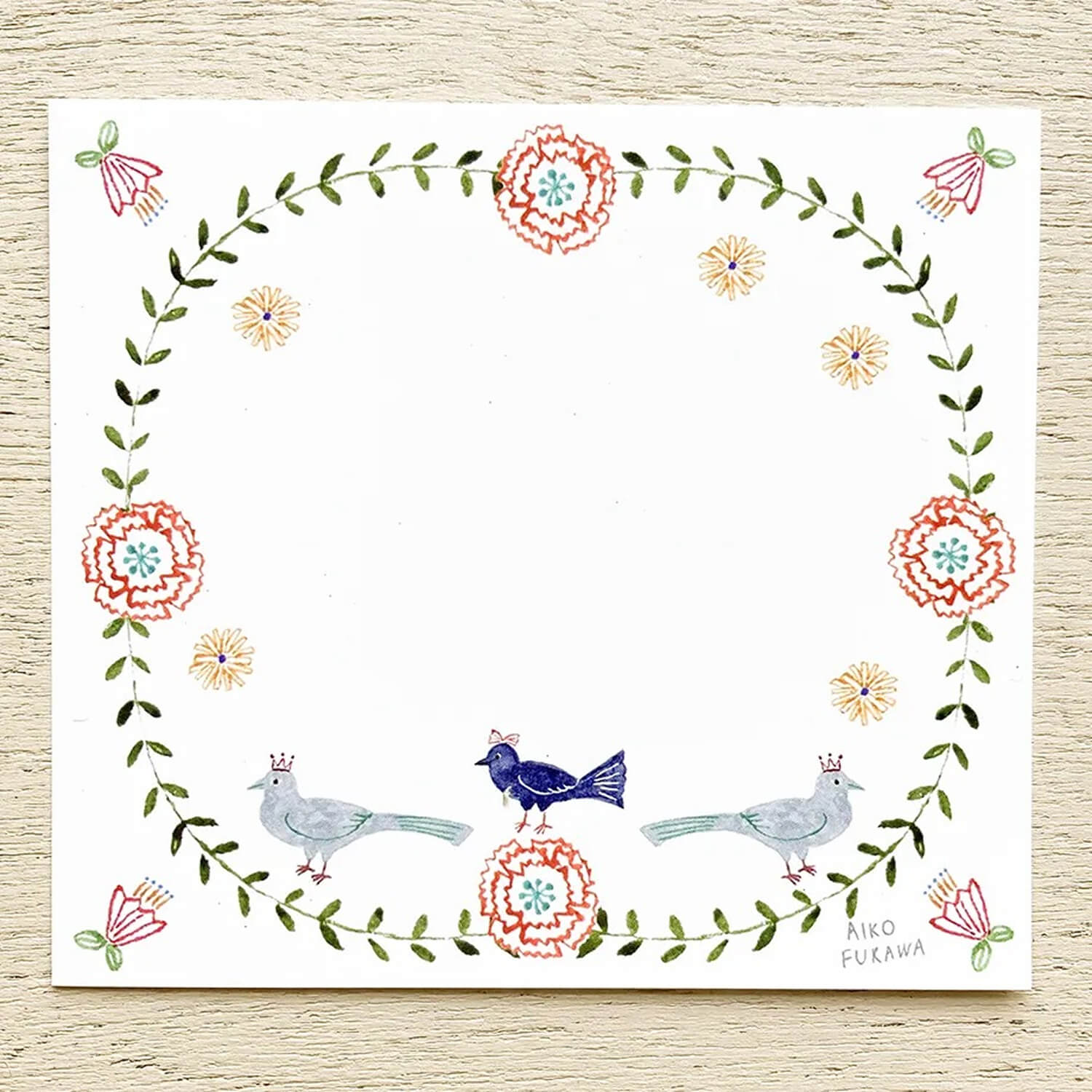 Aiko Fukawa Memo Block – Flower Gate
