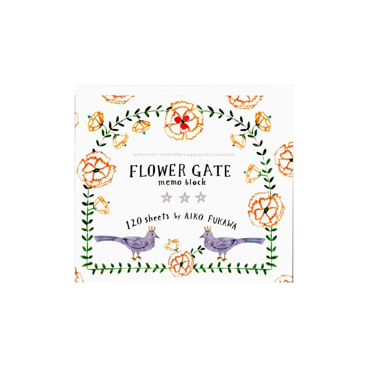 Aiko Fukawa Memo Block – Flower Gate