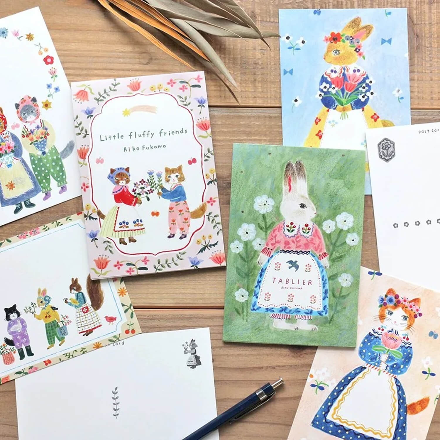 Aiko Fukawa Postcard Set – Tablier