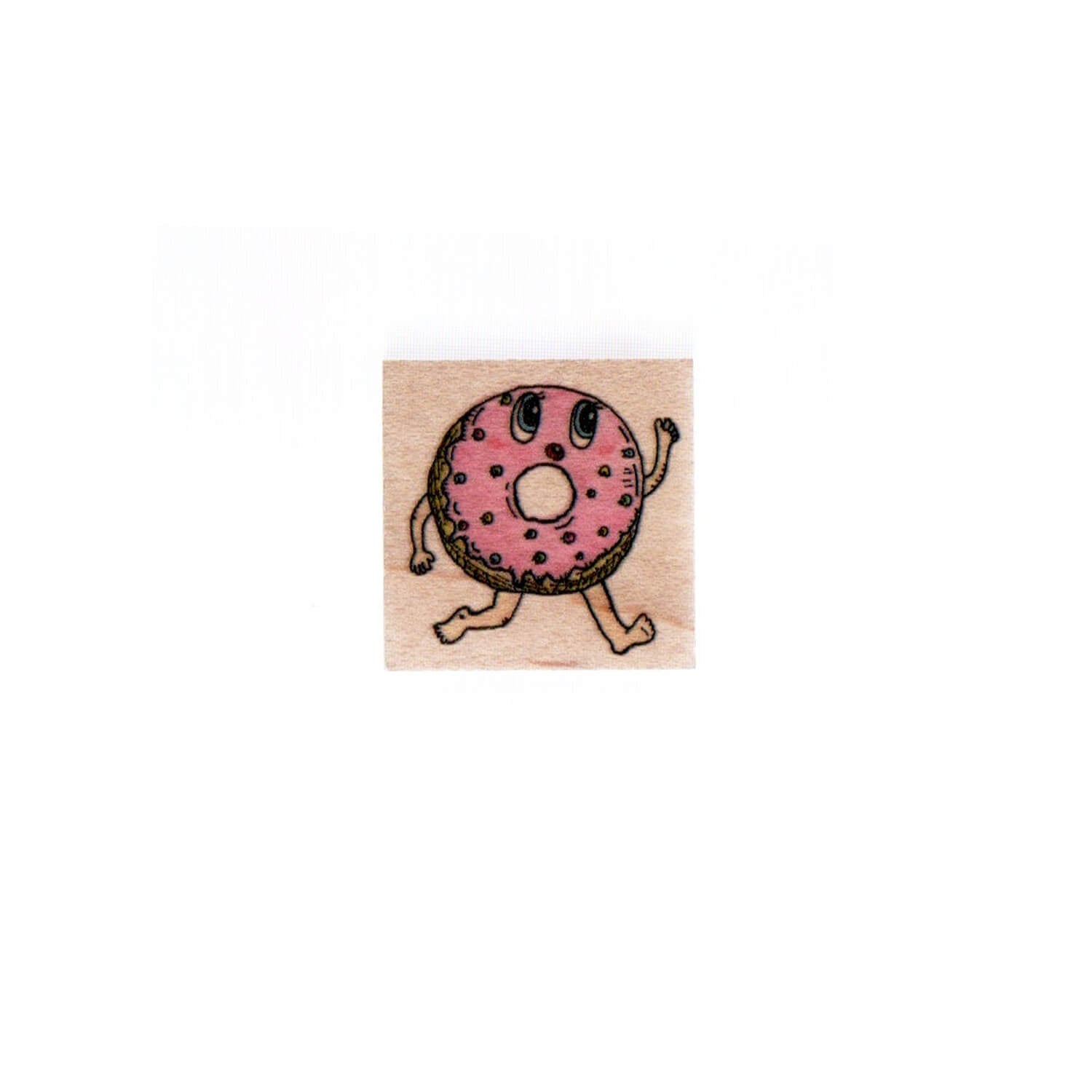 Akamegane Strawberry Doughnut Mini Stamp