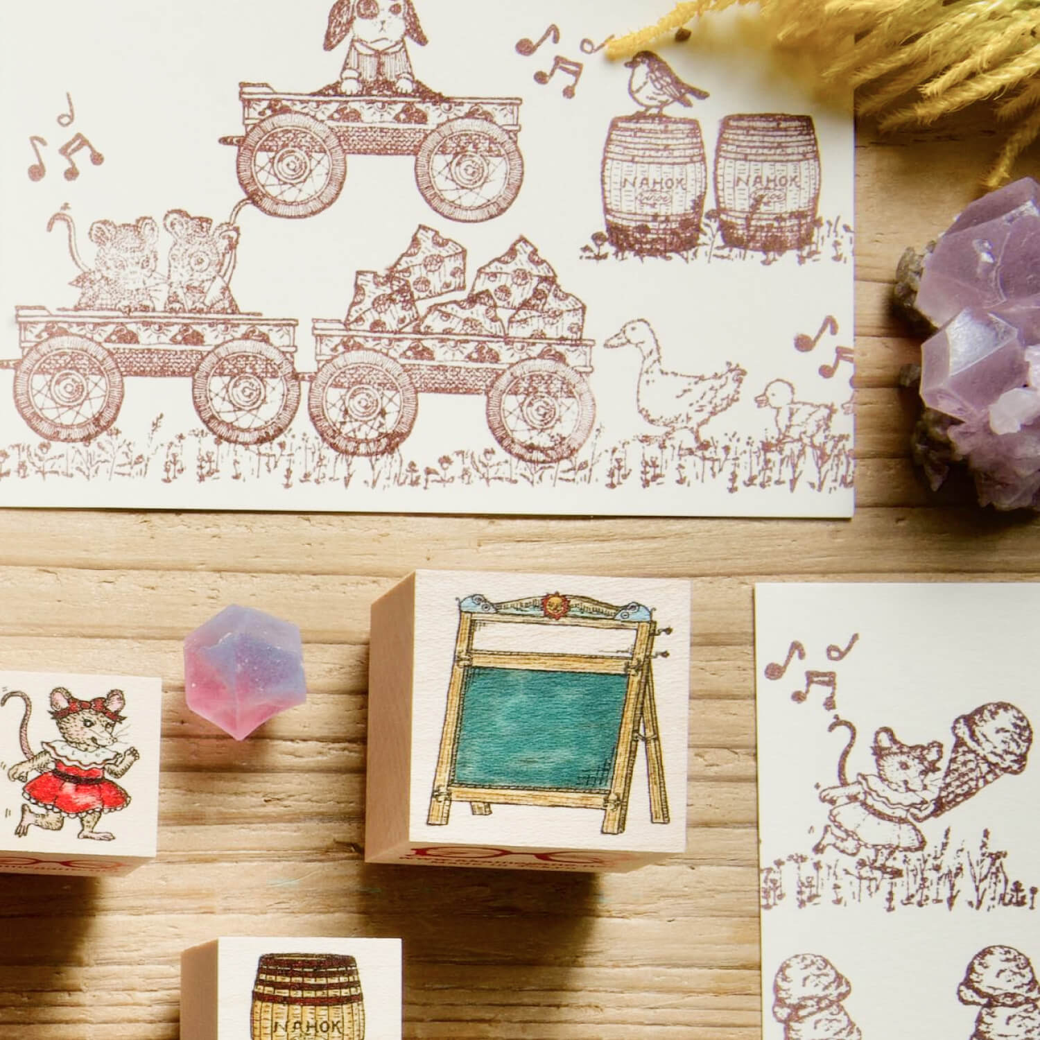 Akamegane Today’s Menu Board Stamp