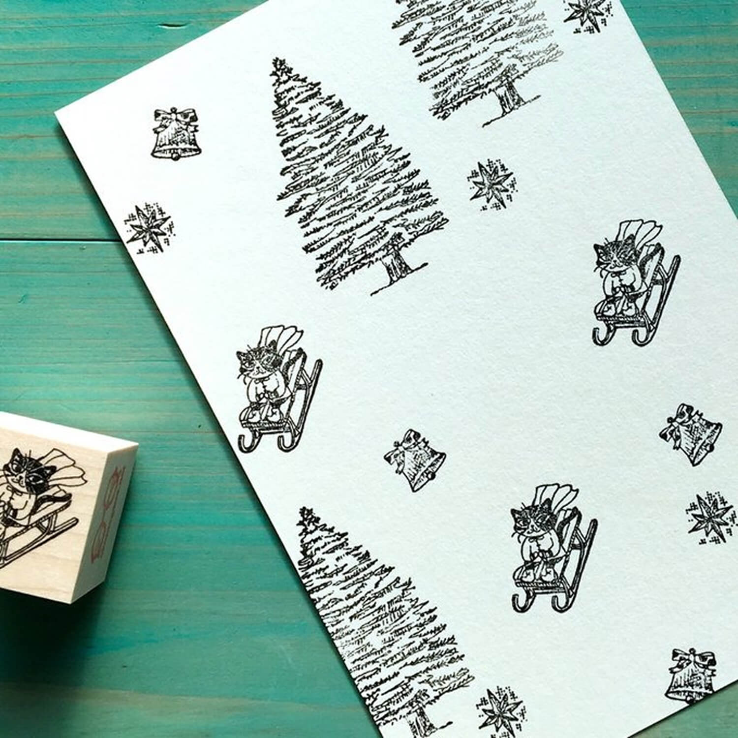 Akamegane Winter Wonderland Complete Stamp Set