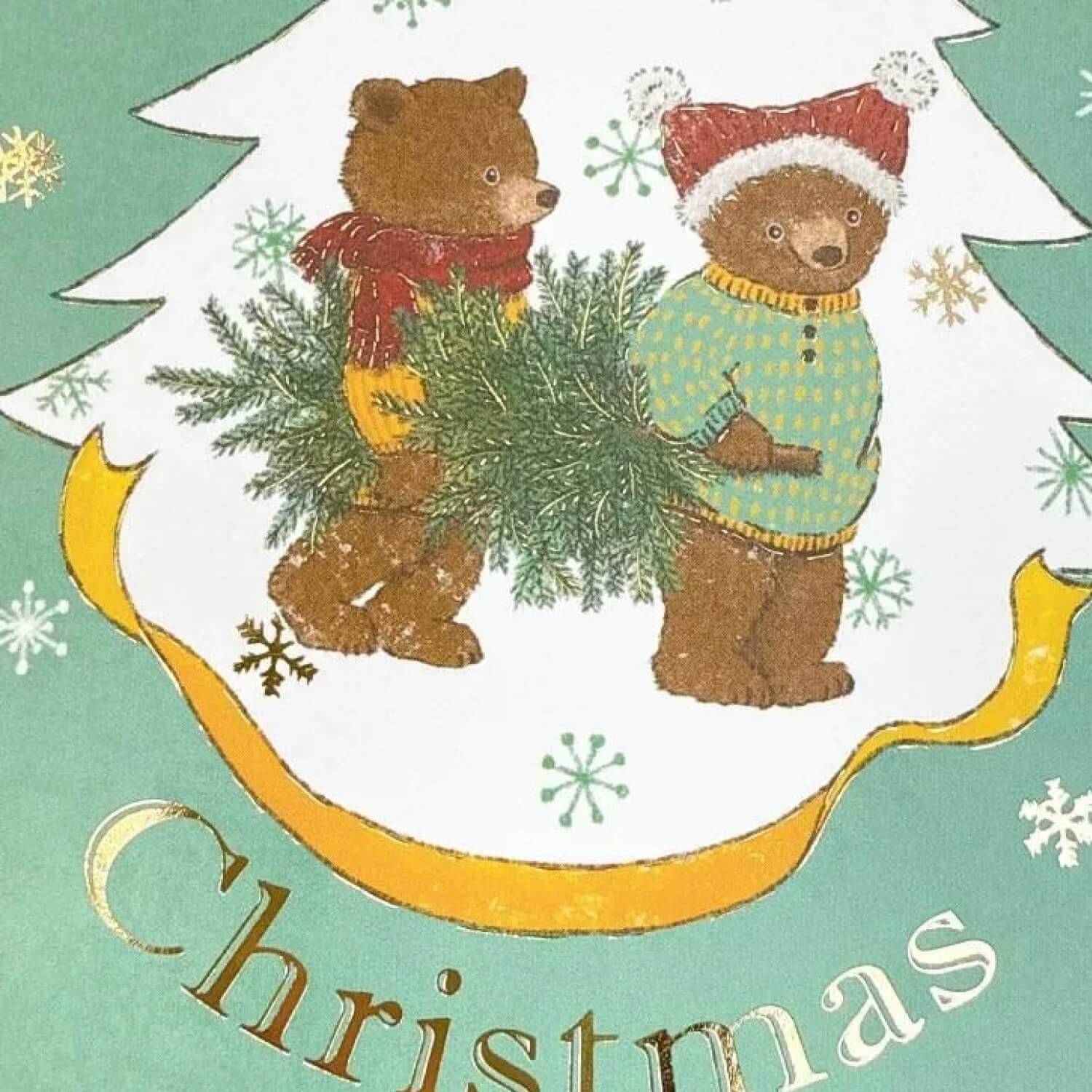 Akane Kotoko Christmas Postcard – Bear