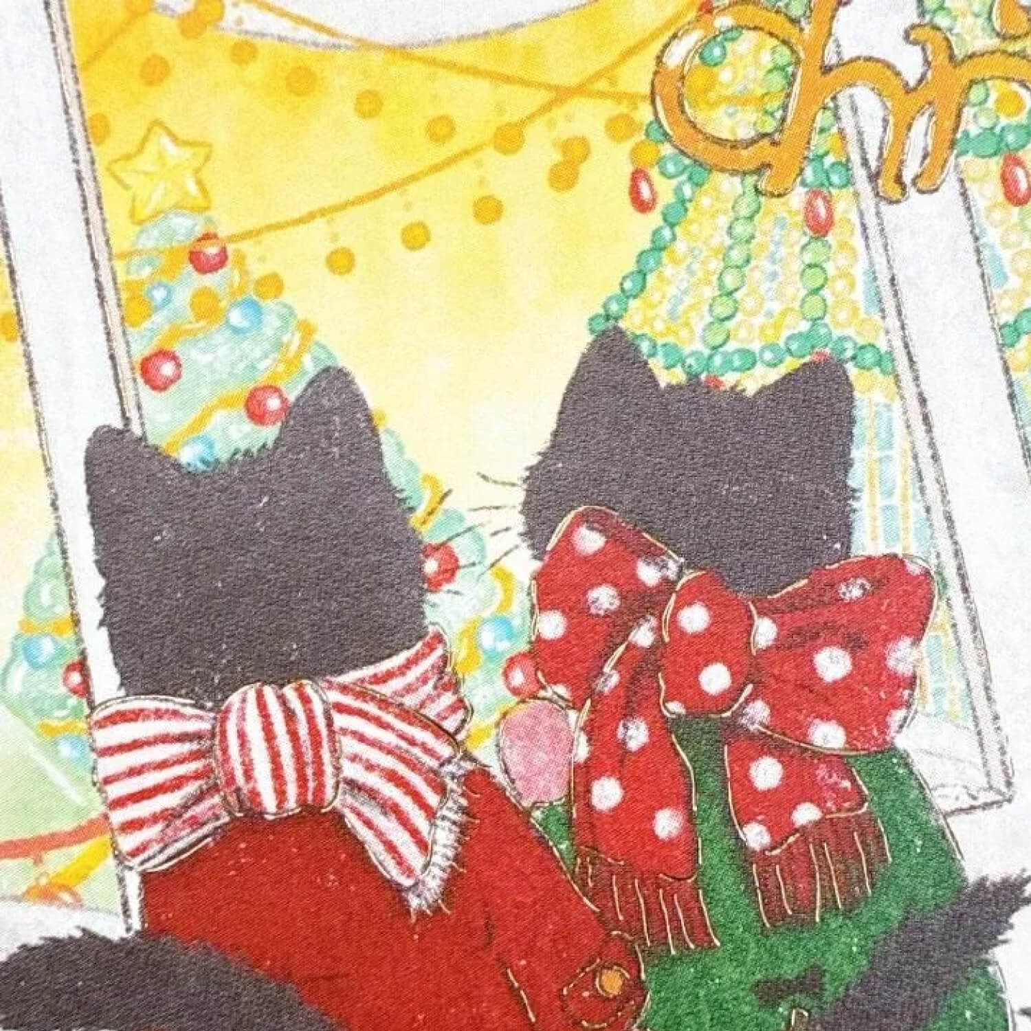 Akane Kotoko Christmas Postcard – Cat