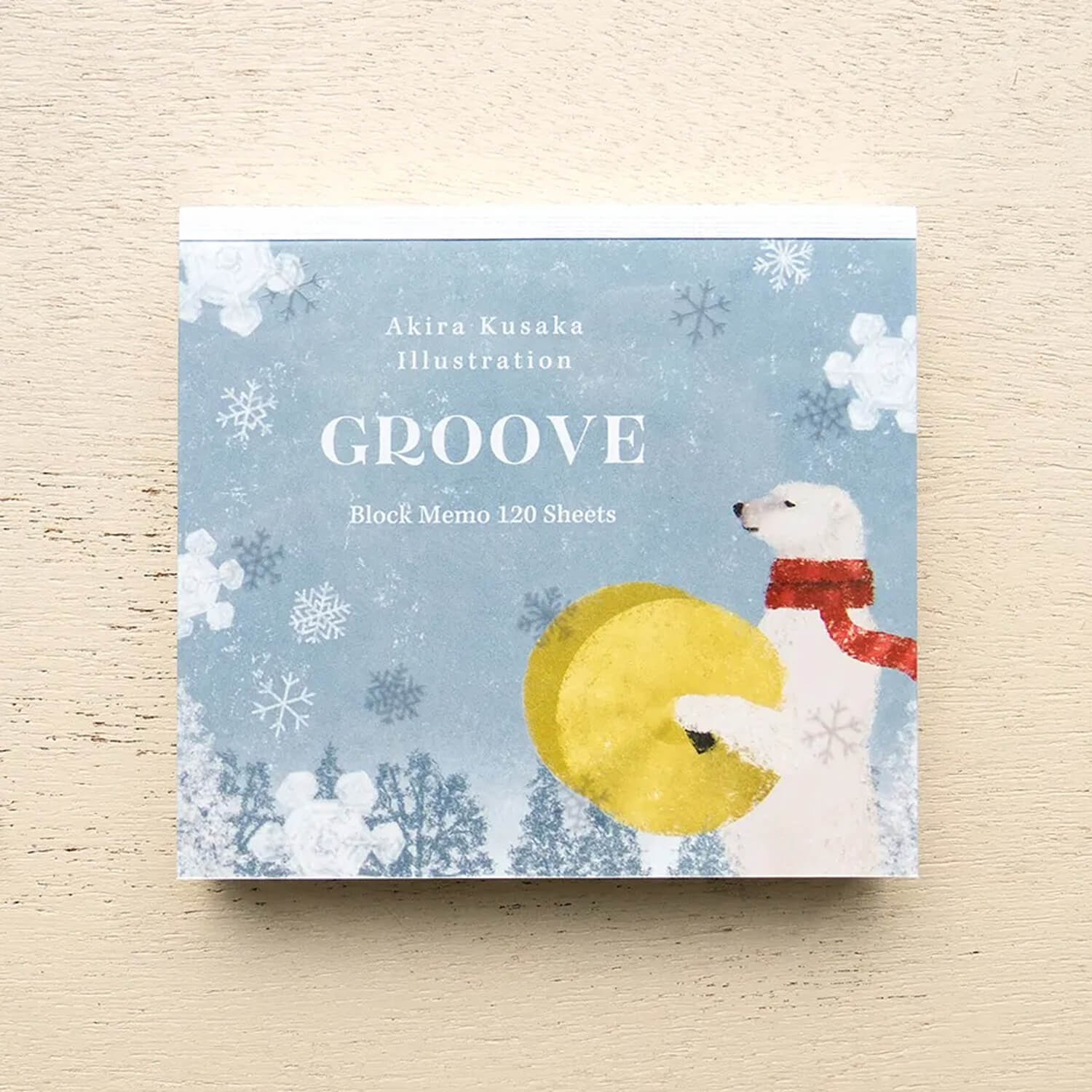 Akira Kusaka Block Memo – Groove