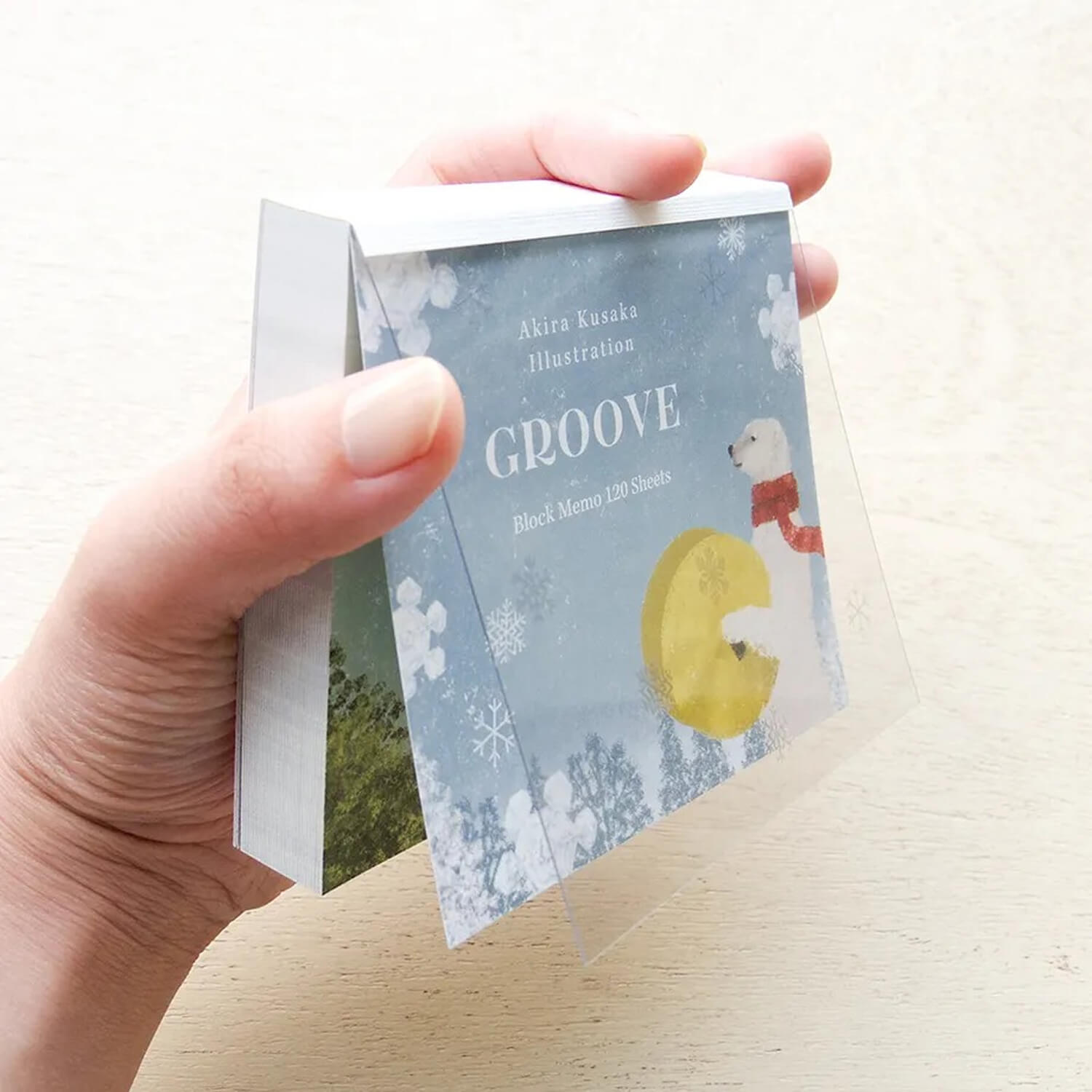 Akira Kusaka Block Memo – Groove