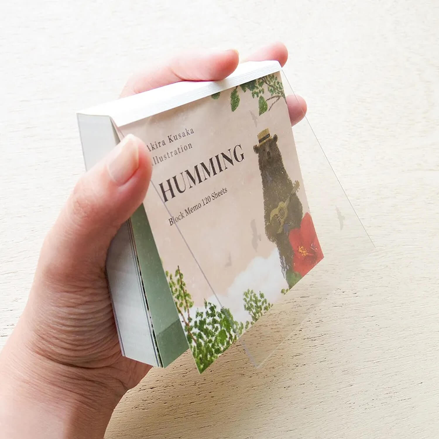 Akira Kusaka Block Memo – Humming