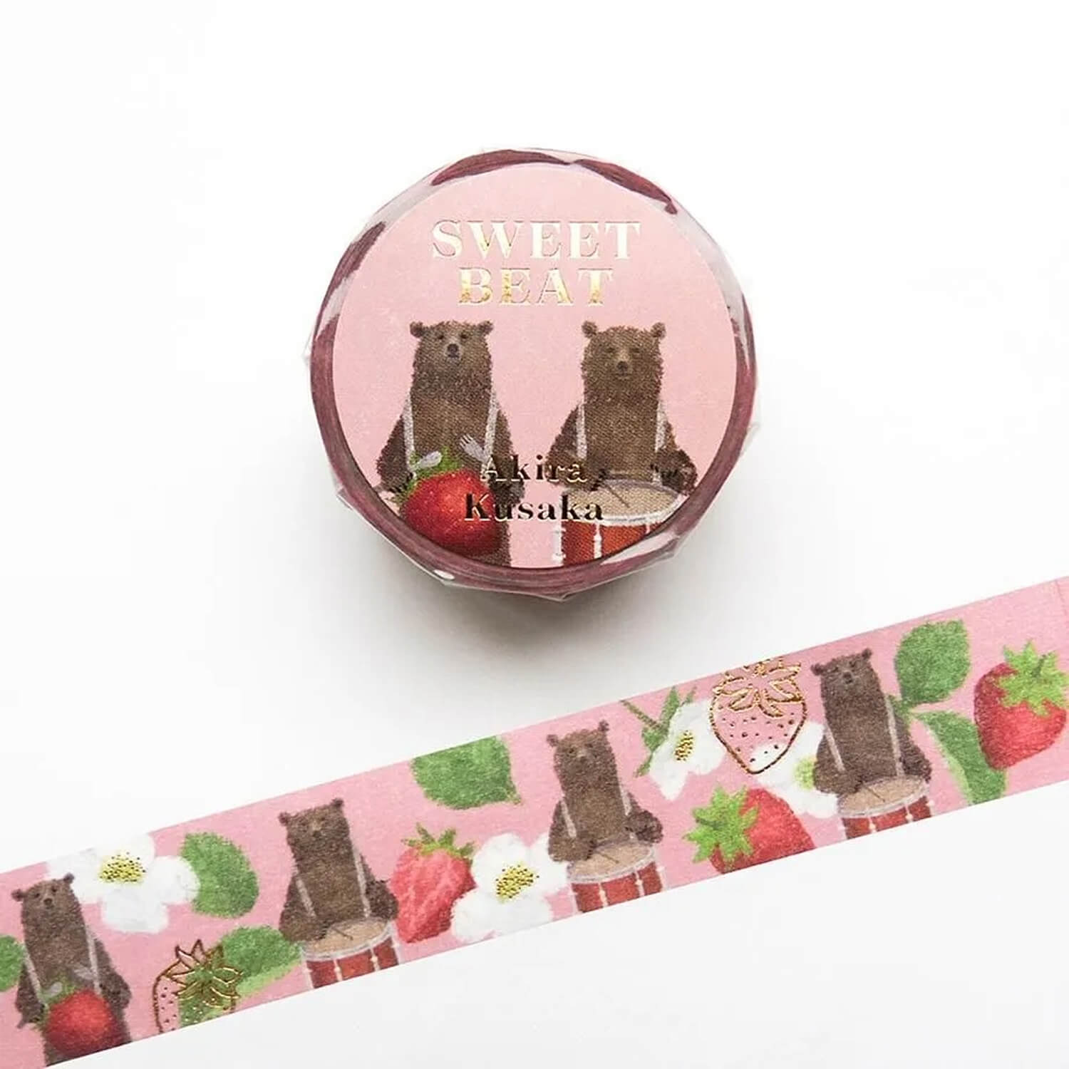 Akira Kusaka Foil Washi Tape – Sweet Beat