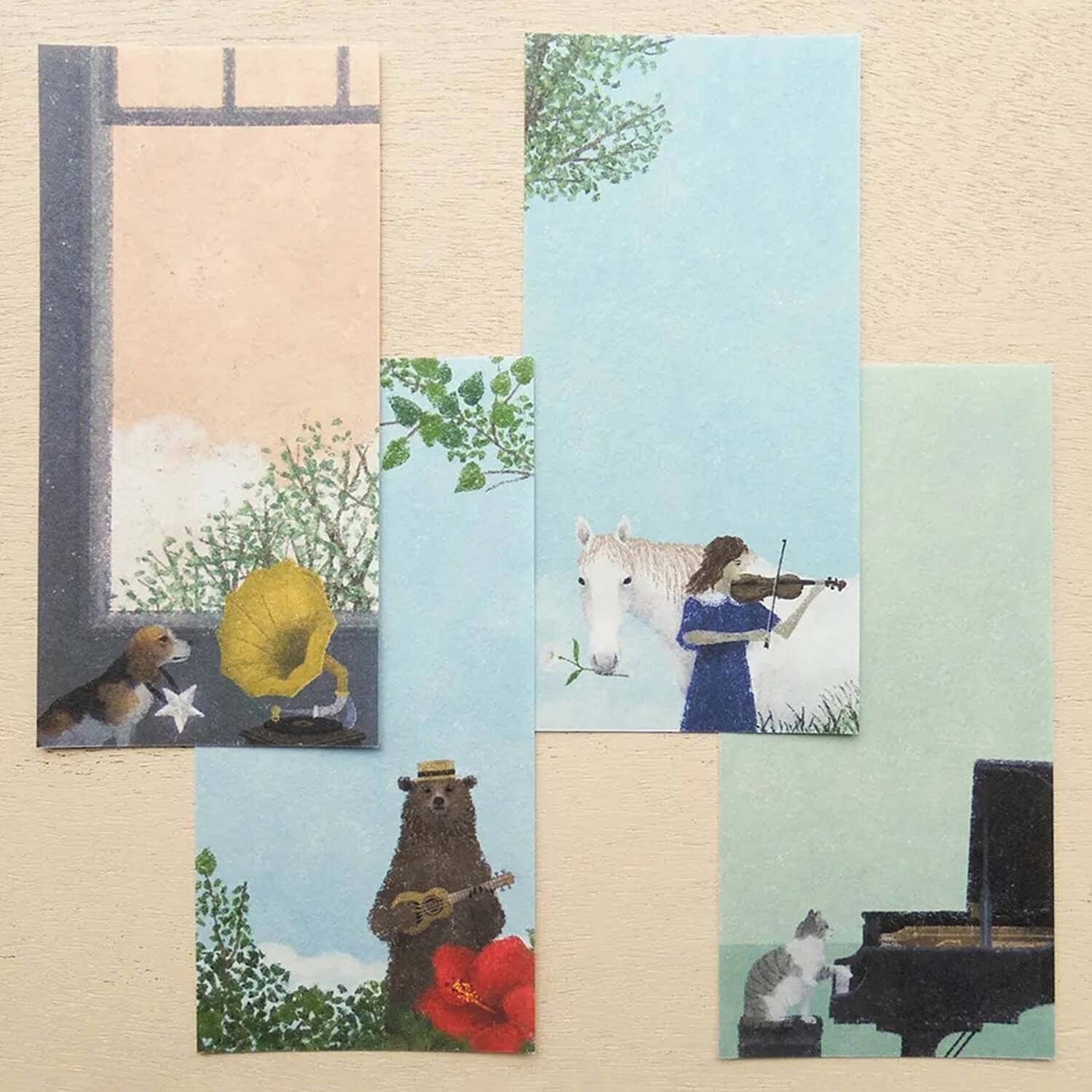 Akira Kusaka Letter Pad – Singing