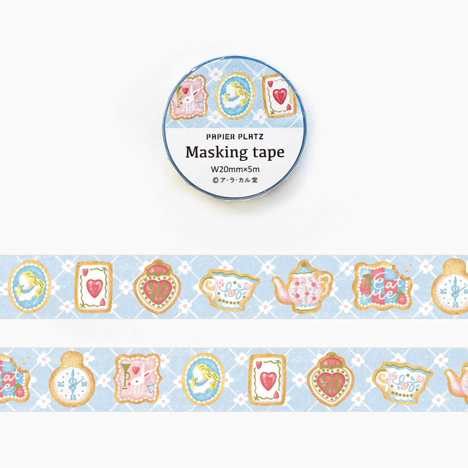 À la Carte-dō Masking Tape – Alice’s Icing Cookies (Gold Foil)