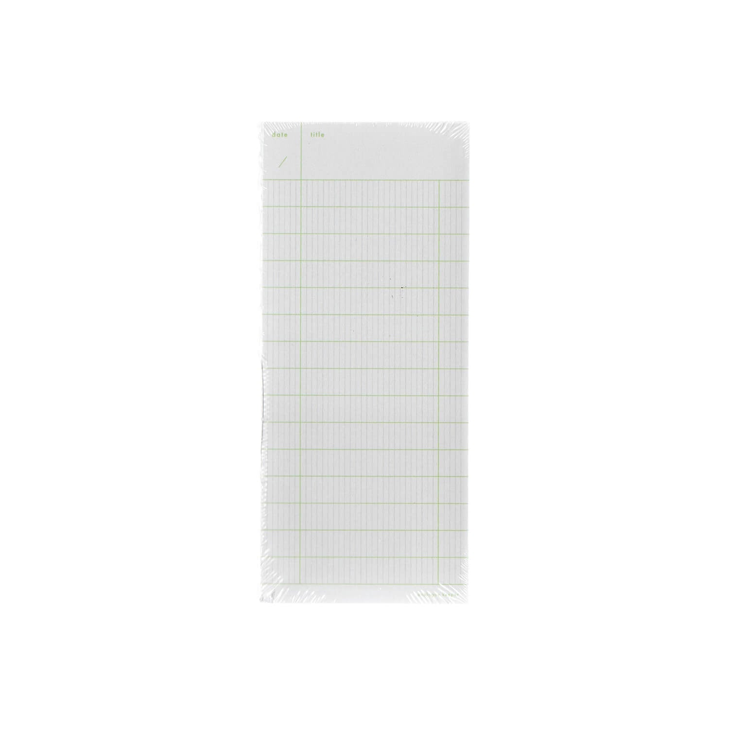 Analogue Keeper Checklist Memopad - Gray