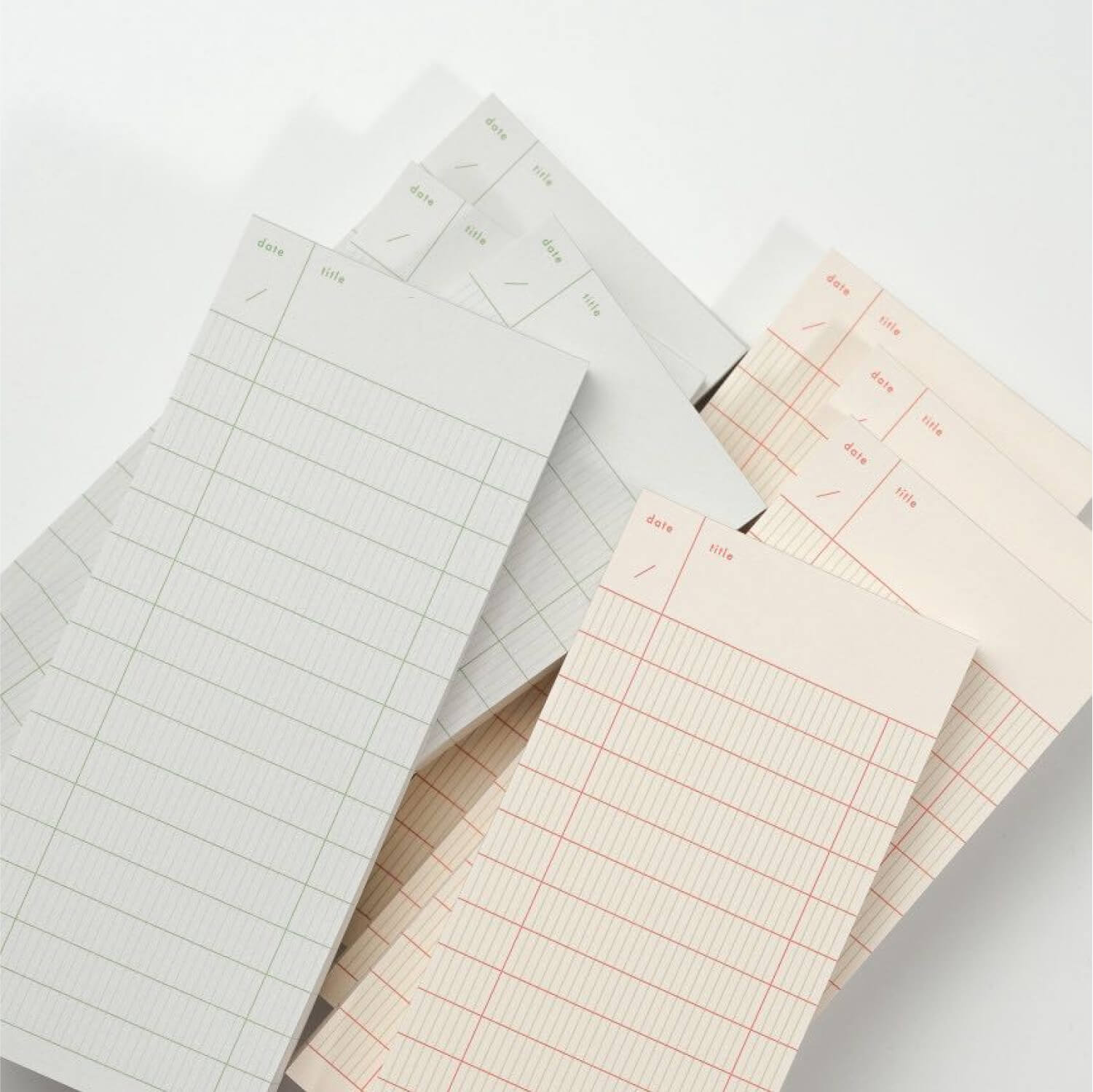 Analogue Keeper Checklist Memopad - Gray