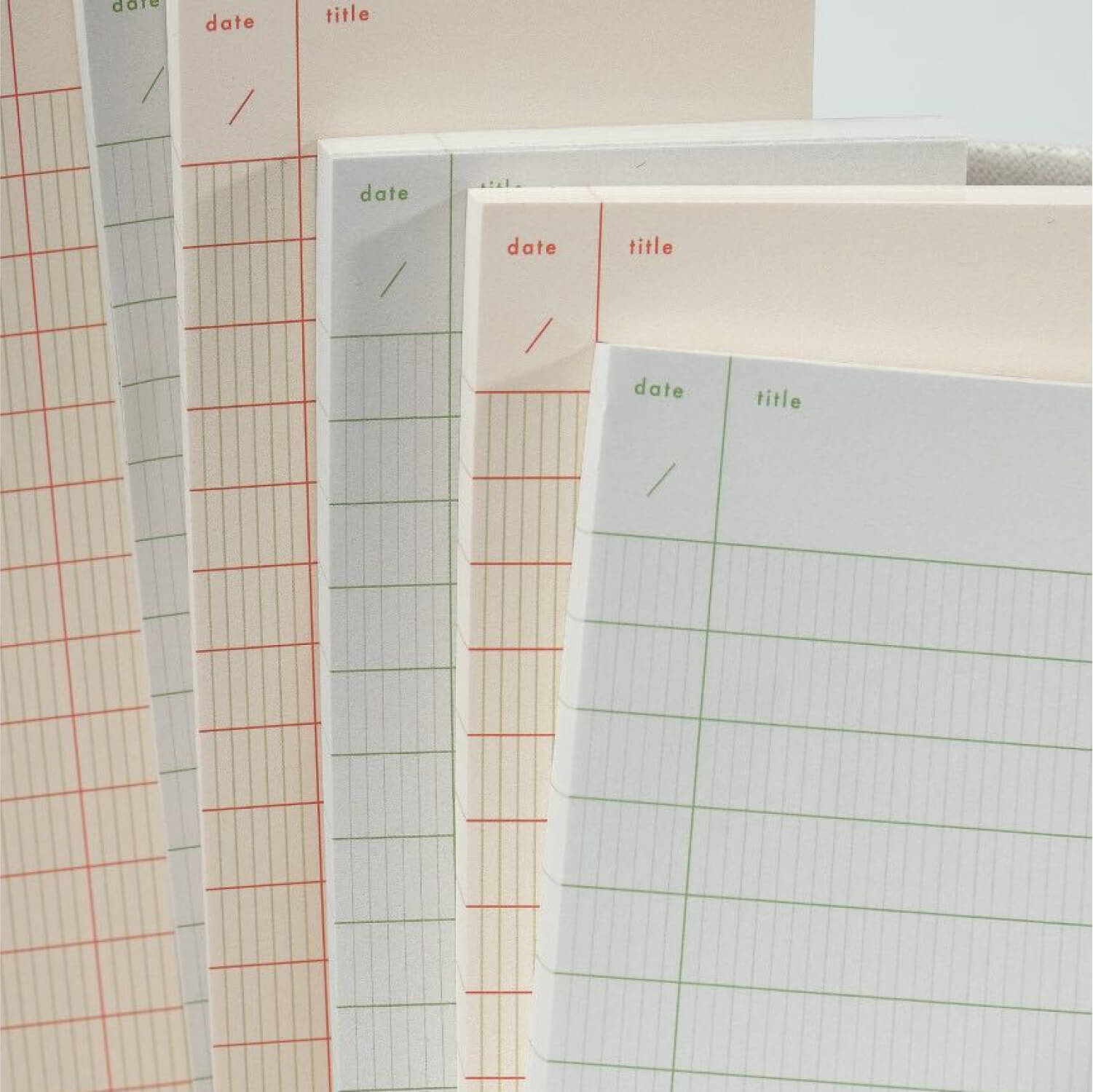 Analogue Keeper Checklist Memopad - Gray