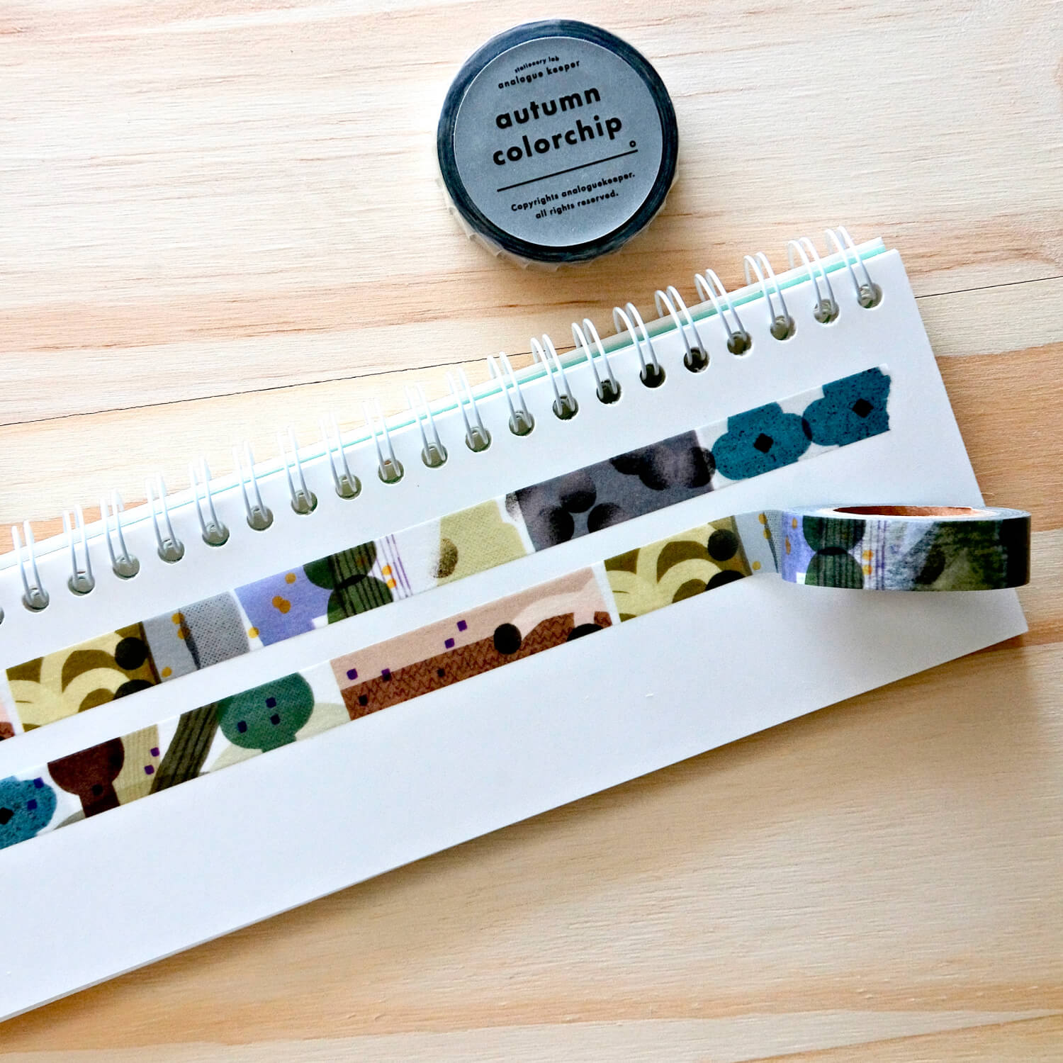 Analogue Keeper Colorchip Masking Tape - Autumn