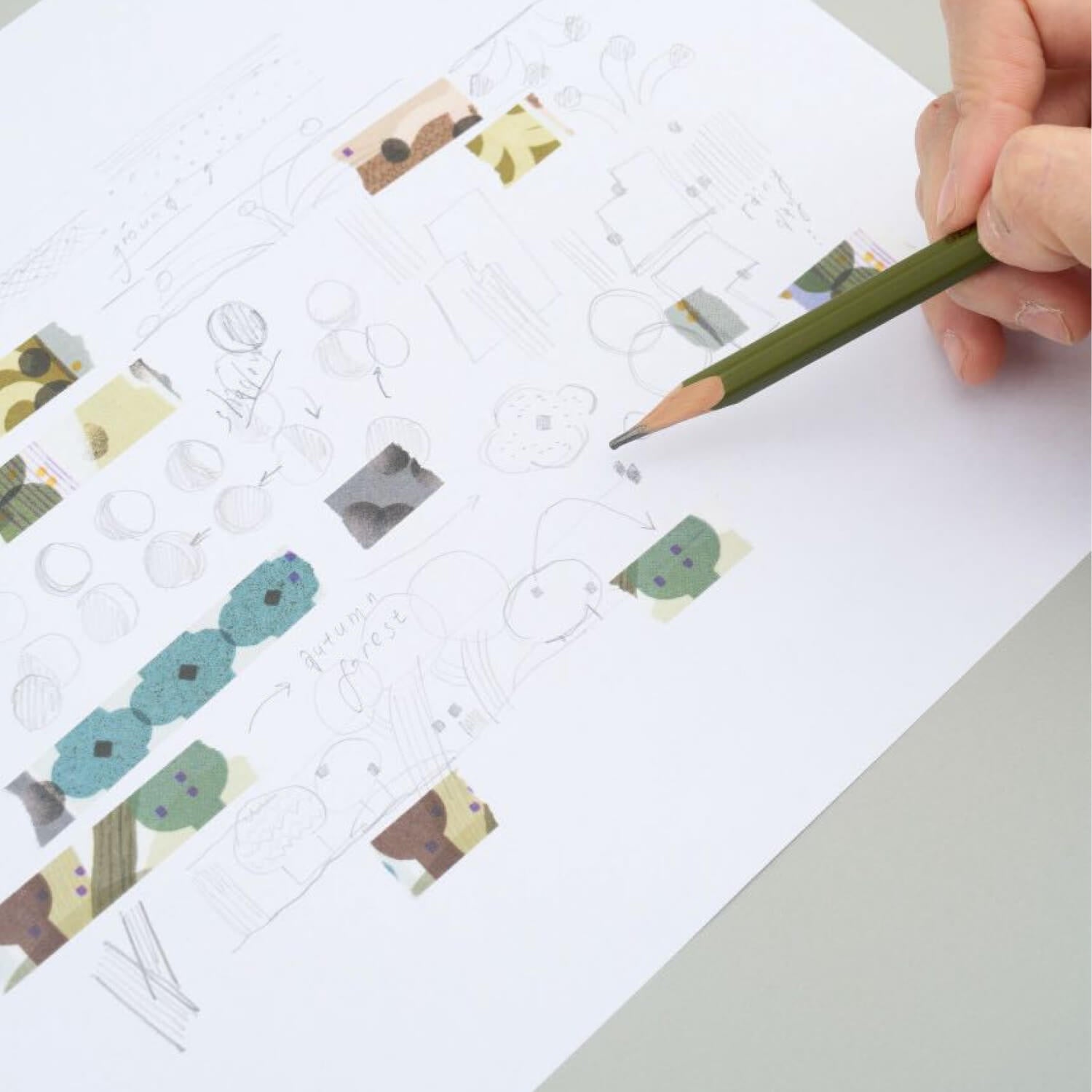 Analogue Keeper Colorchip Masking Tape - Autumn