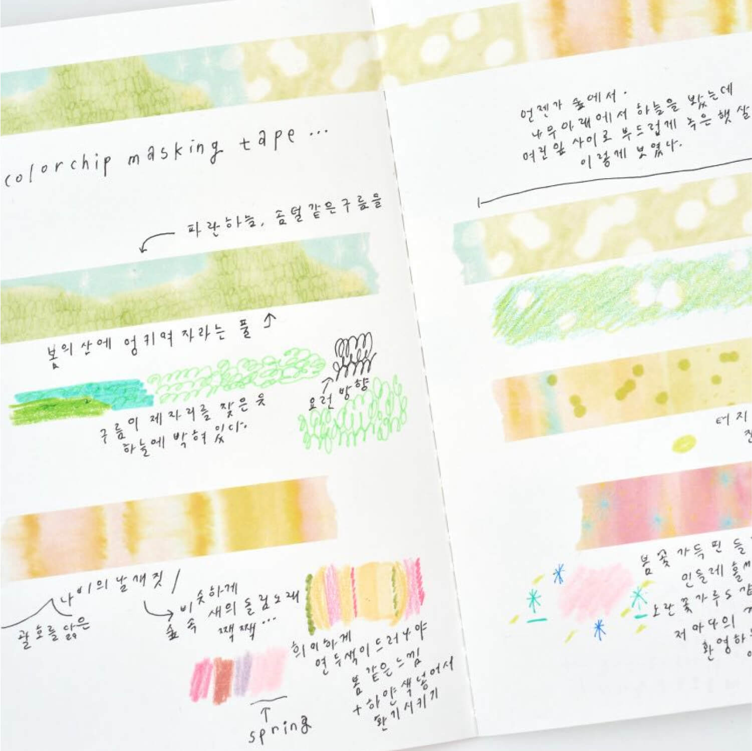 Analogue Keeper Colorchip Masking Tape - Spring